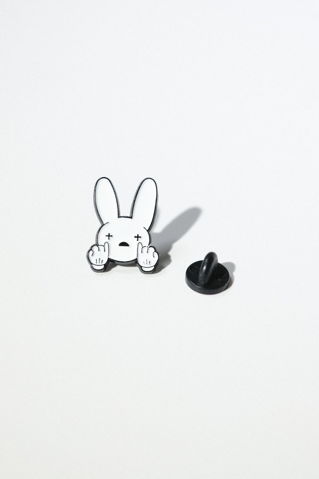 Other ad Bunny Logo Hip-Hop Enamel Pin Size ONE SIZE - 2 Thumbnail
