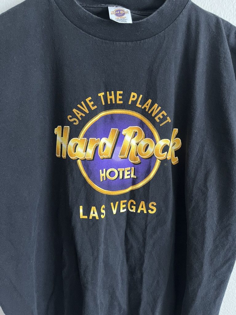 Hard Rock Cafe Hard Rock Las Vegas Crewneck Tee Size US XXL / EU 58 / 5 - 3 Thumbnail