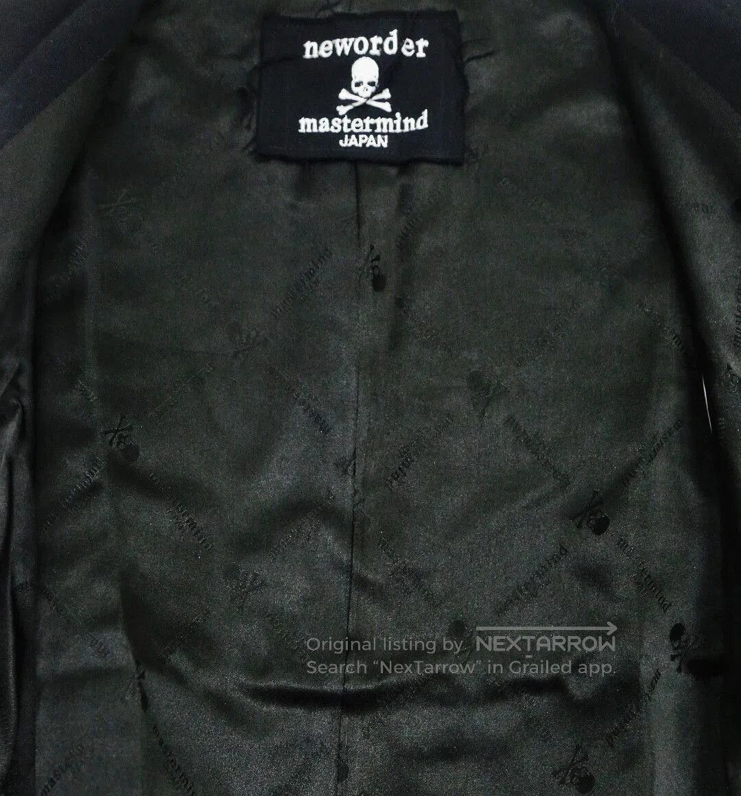 Mastermind Japan Black Skull Pattern Sleeveless Top XS. Size US XS / EU 42 / 0 - 8 Thumbnail