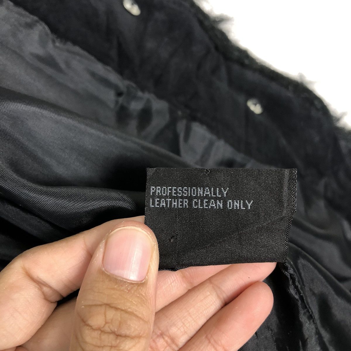 Japanese Brand 🔥Rare Vintage Suede Leather Jacket Mink Fur Collar Xoxo Size US S / EU 44-46 / 1 - 16 Thumbnail