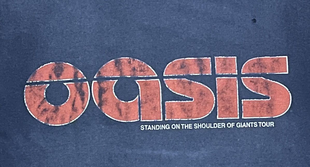 Band Tees × Vintage Oasis standing on the shoulder of giants tour Size US L / EU 52-54 / 3 - 6 Thumbnail