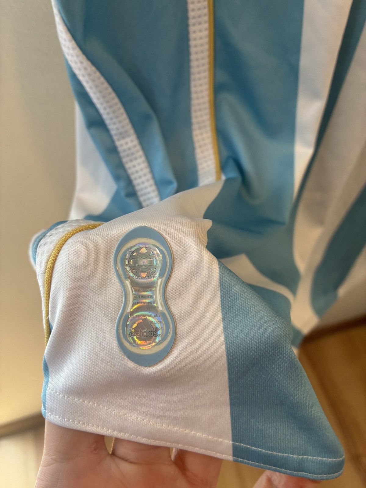 Adidas rare football jersey argentina vintage 2006/07 messi Size US XL / EU 56 / 4 - 4 Thumbnail