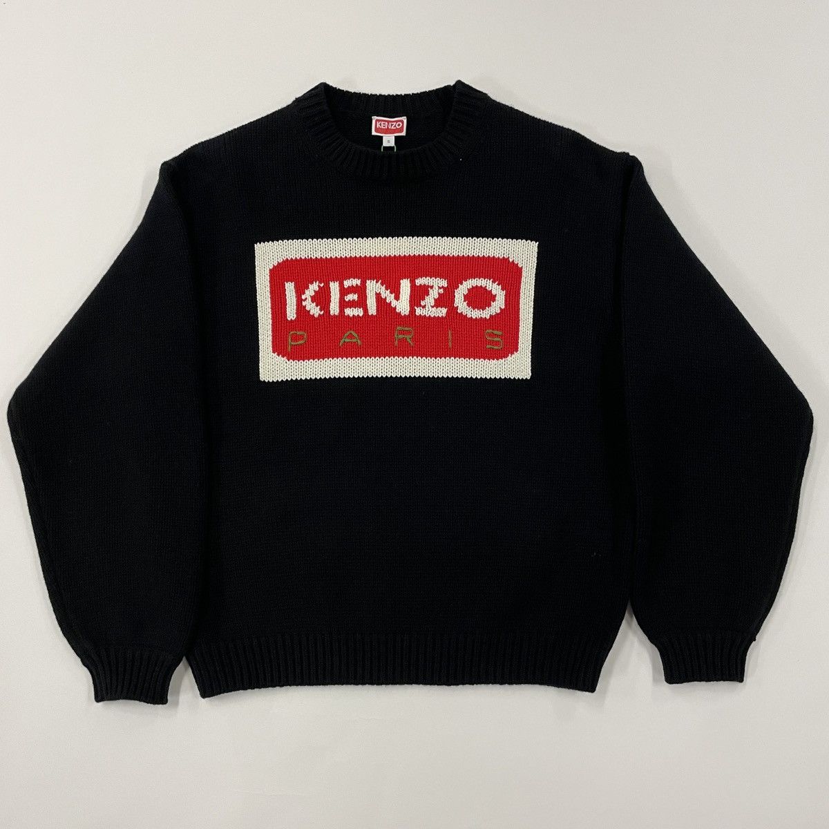 Kenzo Kenzo Tricolor Paris Jumper Size Large Size US L / EU 52-54 / 3 - 1 Thumbnail