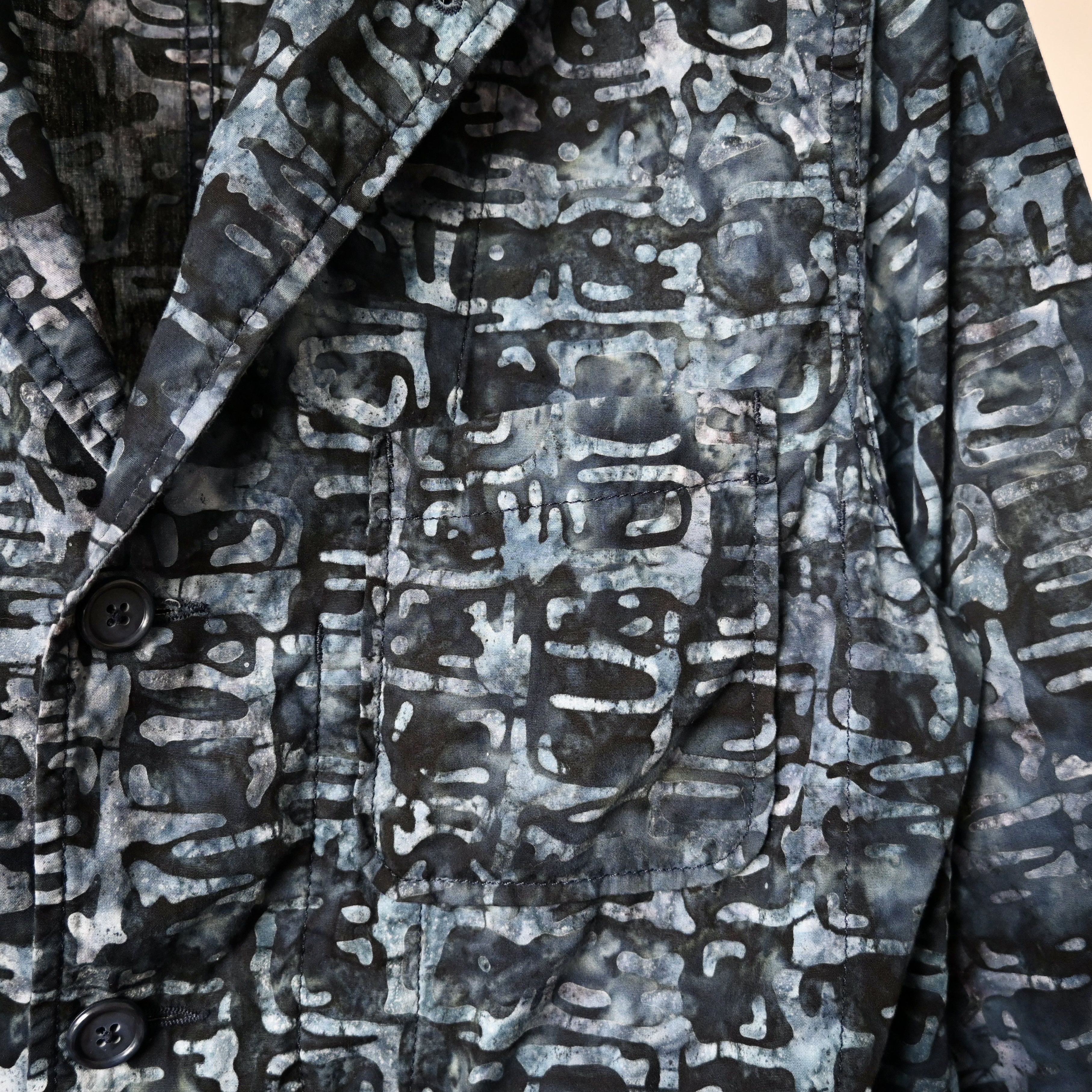 Rough & Tumble Rough & Tumble for Nepenthes batik tailored shirt jacket Size US S / EU 44-46 / 1 - 13 Thumbnail