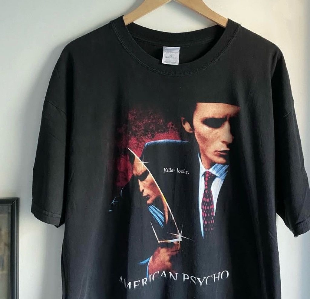 Japanese Brand × Vintage American Psycho Vintage T-Shirt Size US XL / EU 56 / 4 - 2 Thumbnail