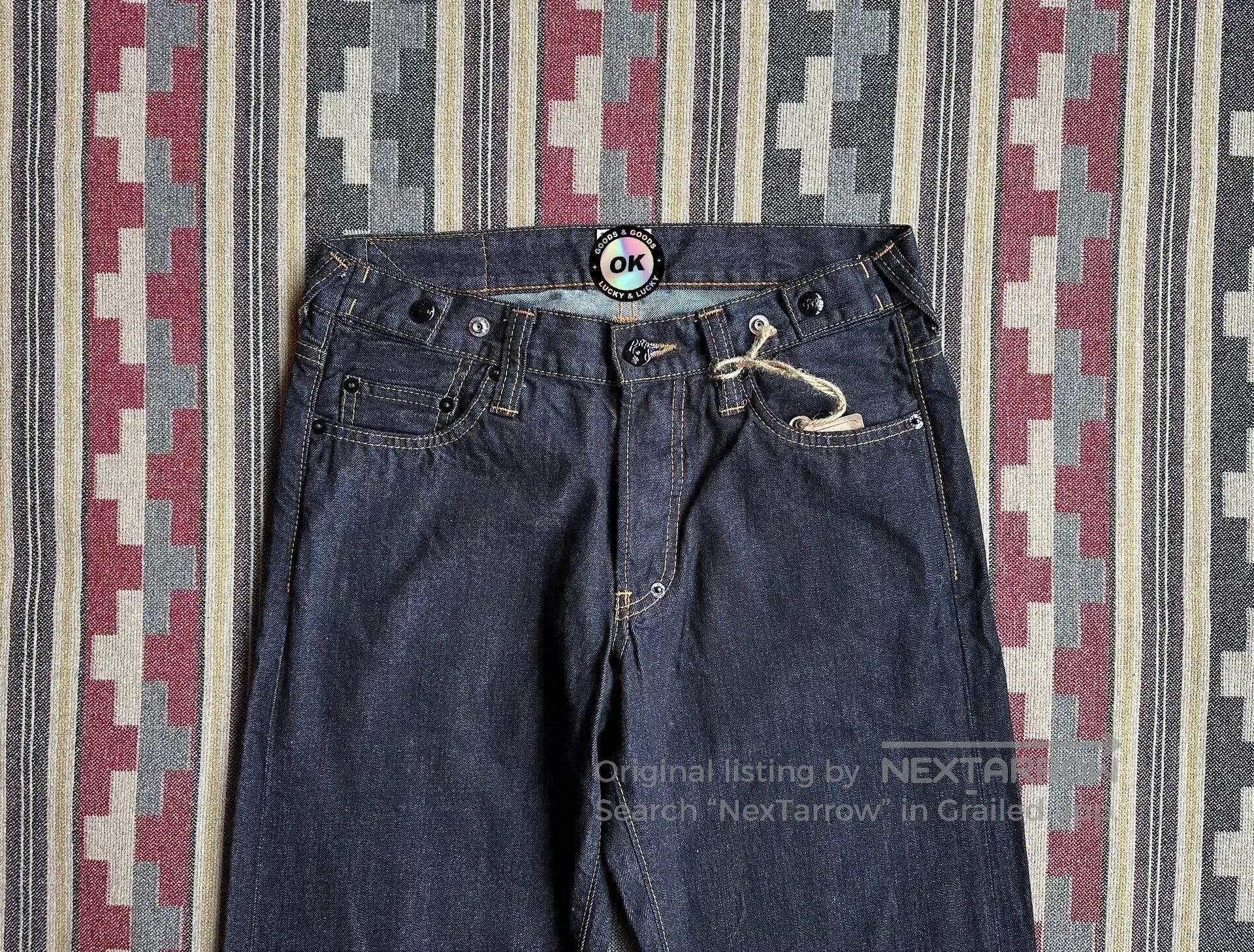 Prps vintage prps rinse denim jeans unisex. Size 24" / US 00 / IT 34 - 3 Thumbnail