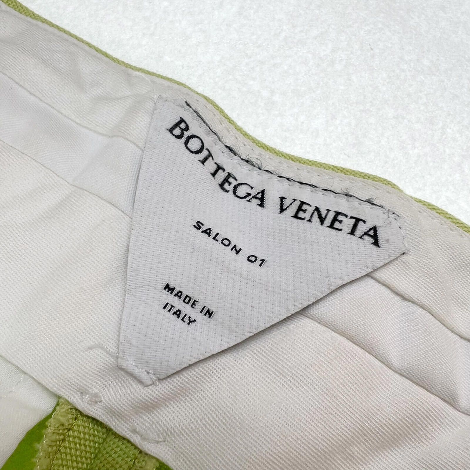 Bottega Veneta Bottega Veneta Salon 01 Green Trousers Size 28" / US 6 / IT 42 - 4 Thumbnail