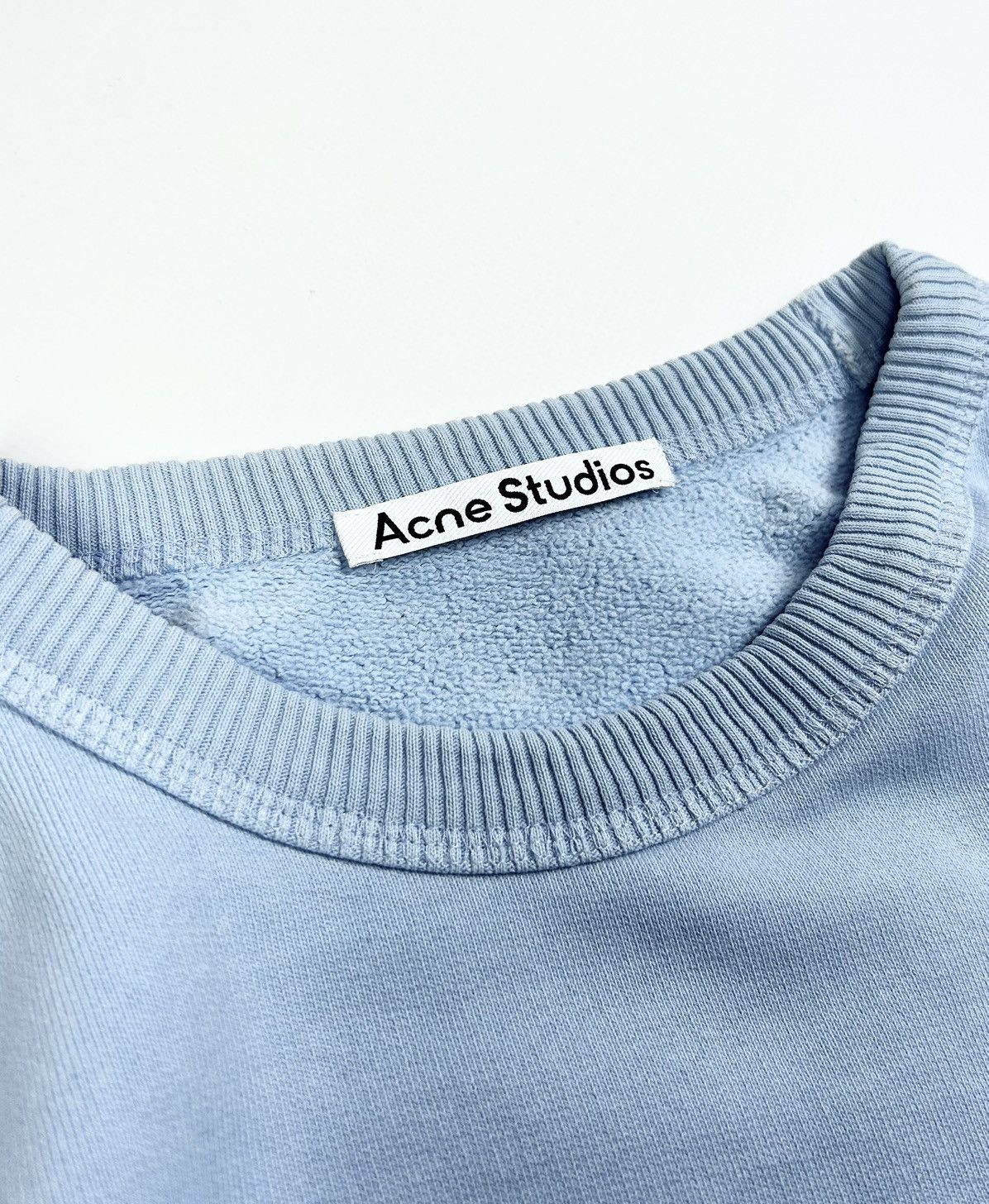Acne Studios Acne Studios Oversized Blue Logo Sweatshirt Unisex Vintage Size US XS / EU 42 / 0 - 9 Thumbnail
