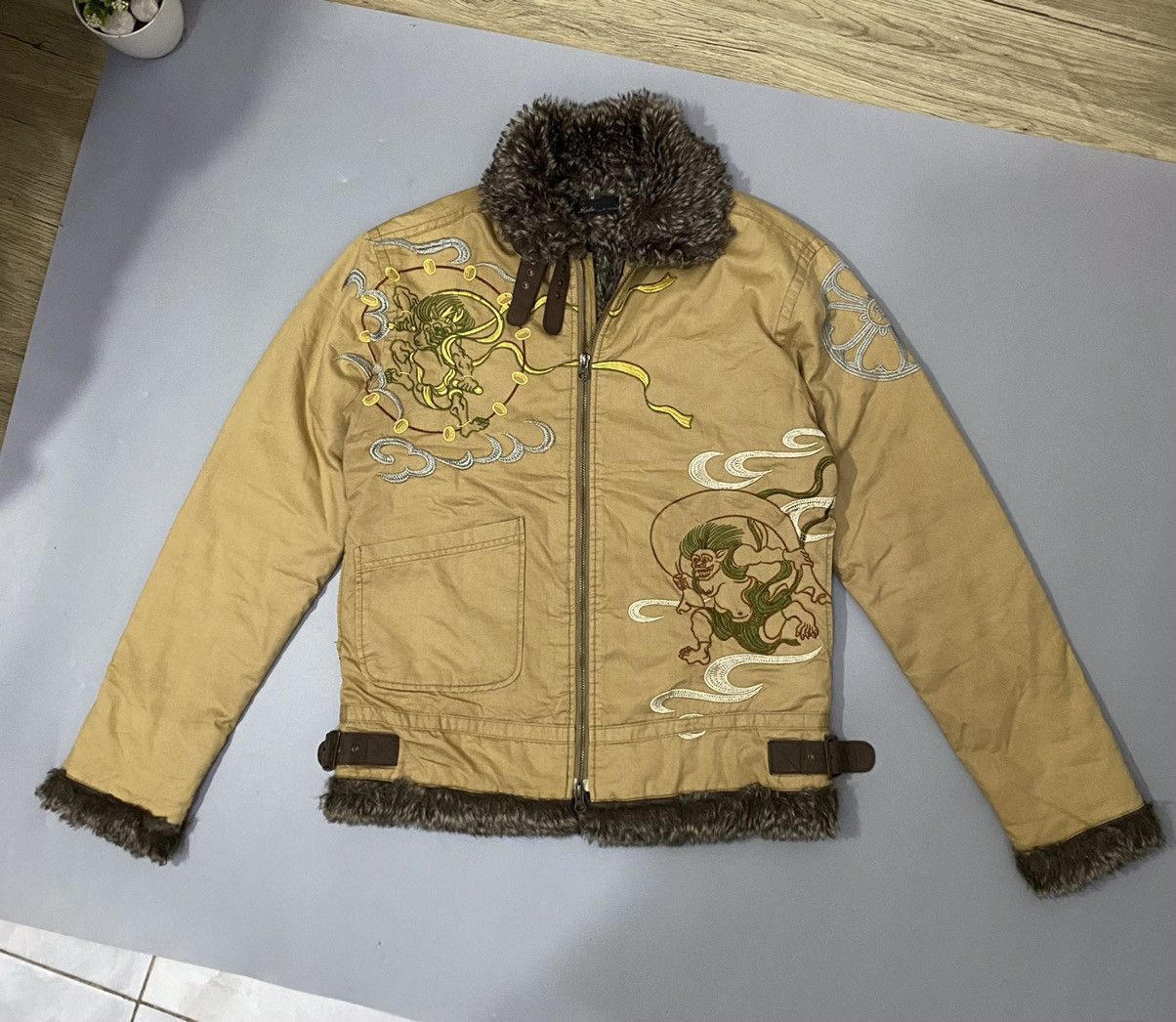Eternal 💥Embroidery💥Eternal Fur Faux Jacket Size US L / EU 52-54 / 3 - 1 Thumbnail