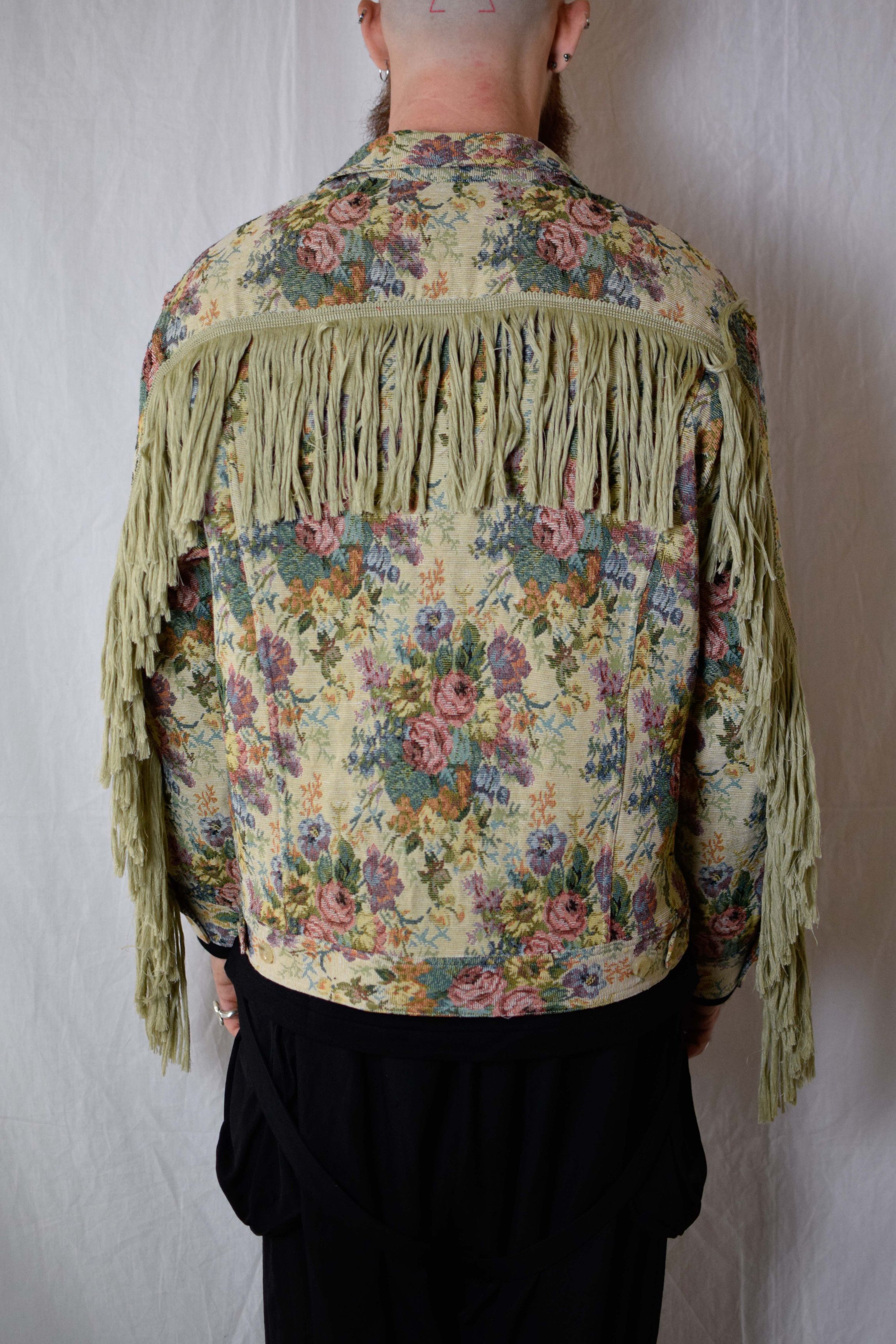 Song For The Mute SftM 24.1 Fringe Jacket - MJK095_JQRDYLW Size US L / EU 52-54 / 3 - 6 Thumbnail
