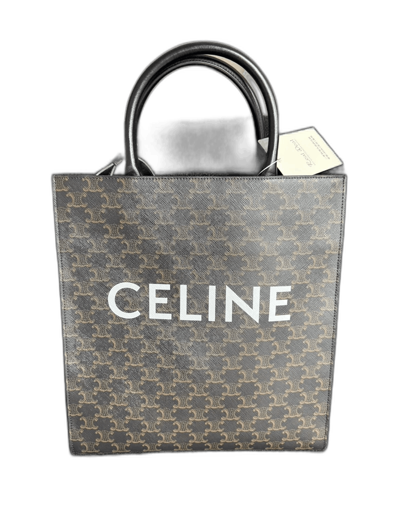 Celine Celine Large Tote Handbag with Logo Print Size ONE SIZE - 1 Thumbnail
