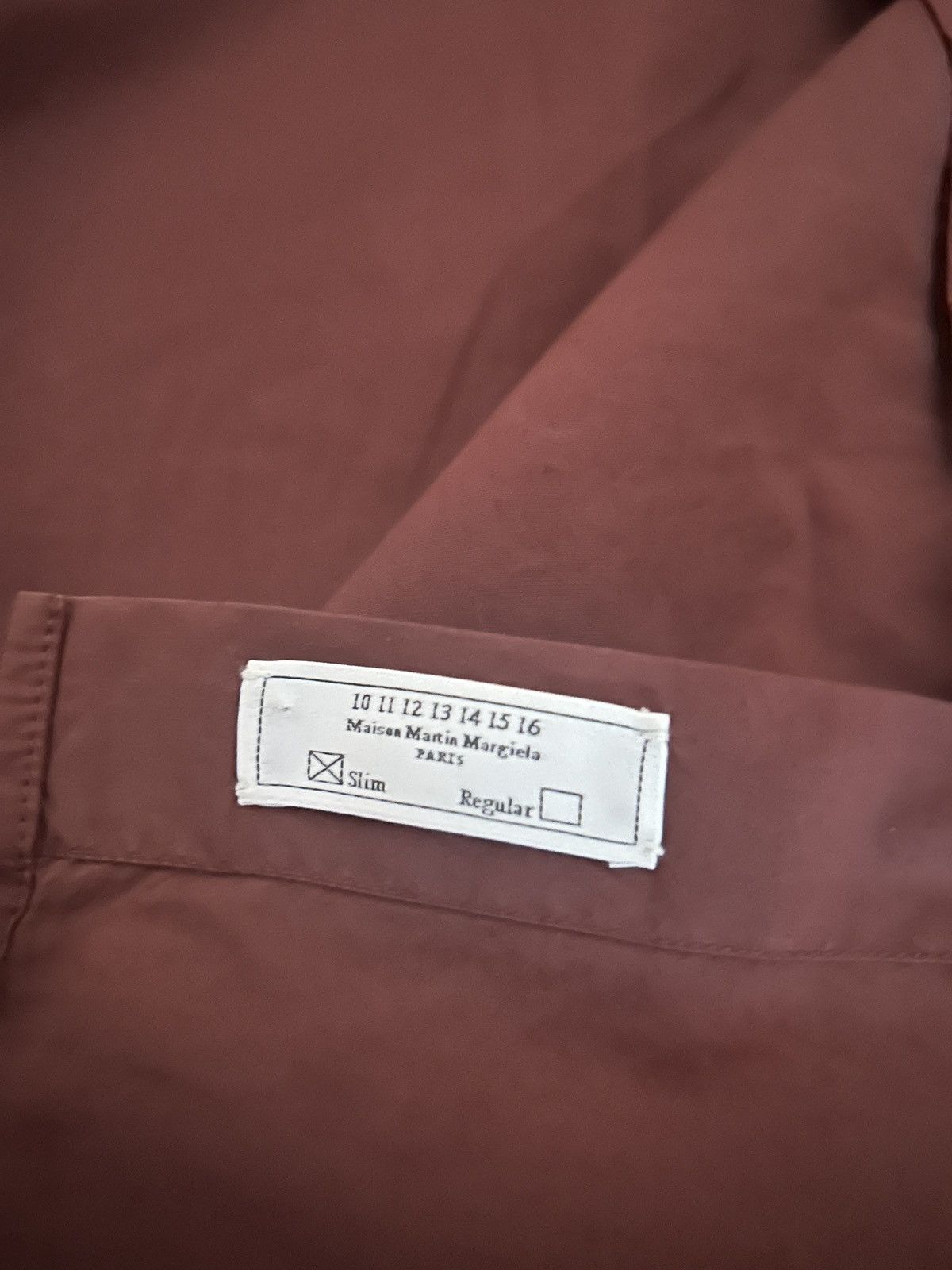 Maison Margiela Maison Margiela button up dress shirt mmm Italy 🇮🇹 designer Size US L / EU 52-54 / 3 - 8 Thumbnail
