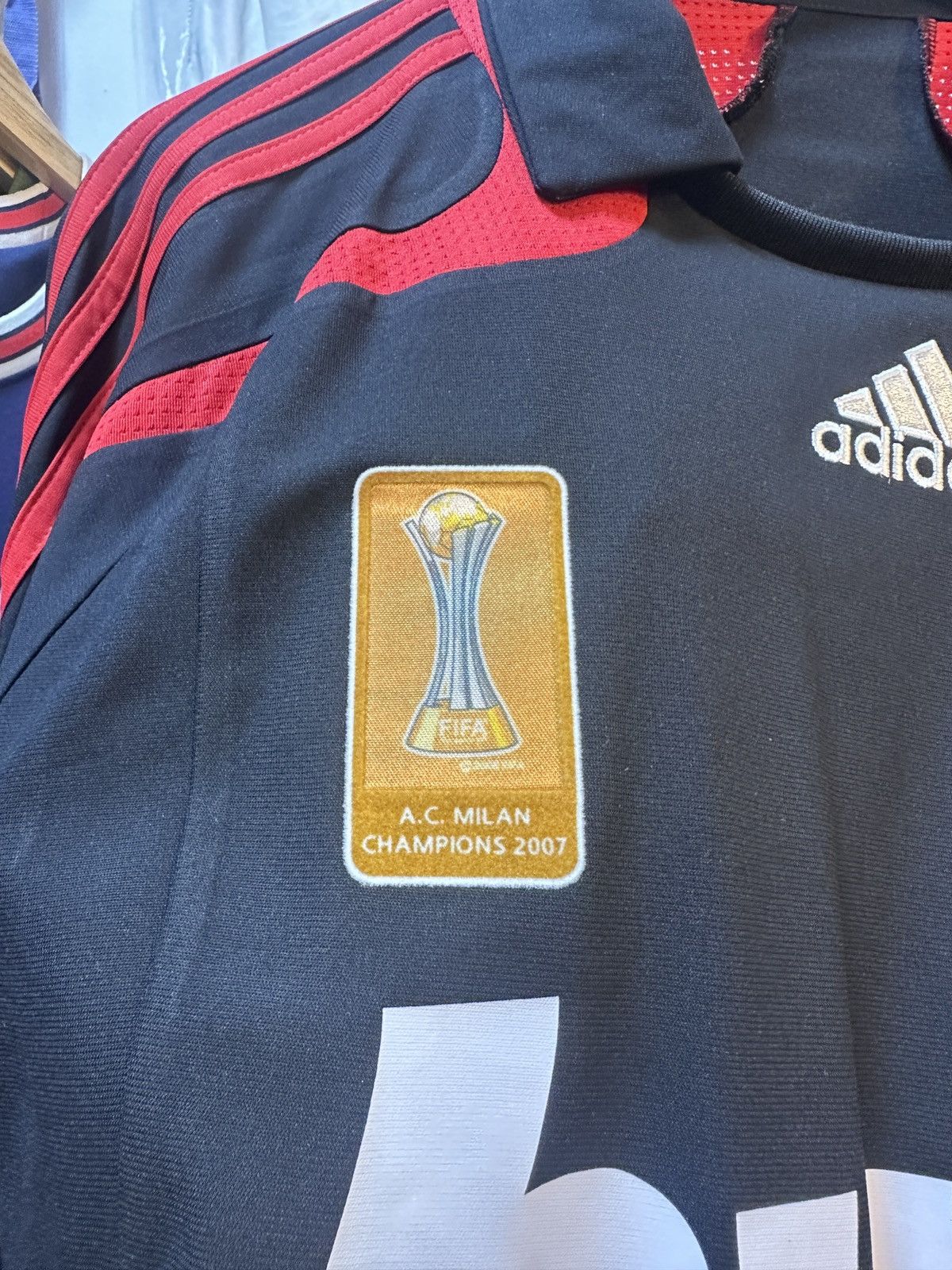 Adidas 2007-2008 AC Milan Third Kit KAKA22 Size US S / EU 44-46 / 1 - 15 Thumbnail