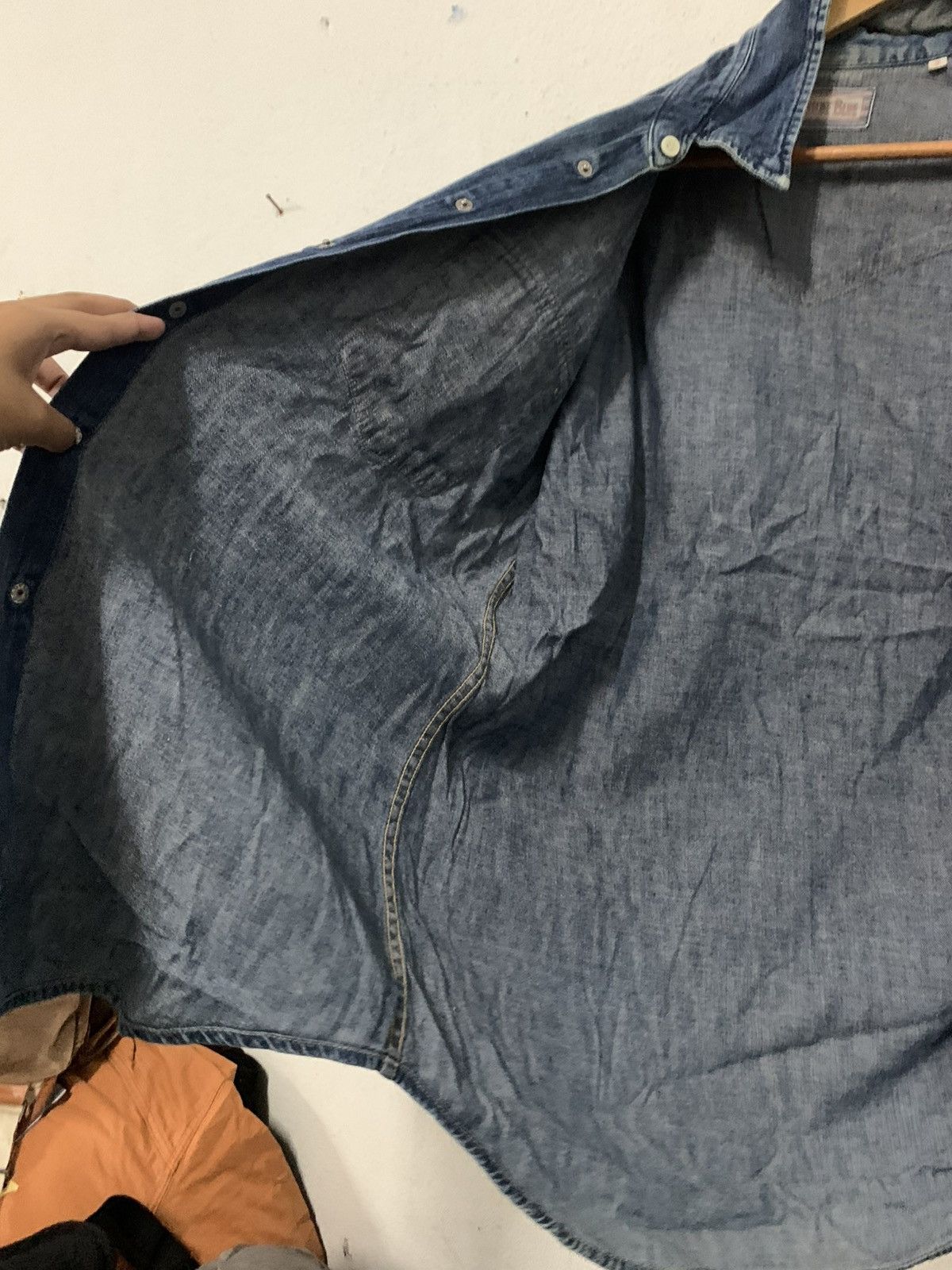 Blue Blue Japan Blue Blue Denim Button Up Size US M / EU 48-50 / 2 - 3 Thumbnail