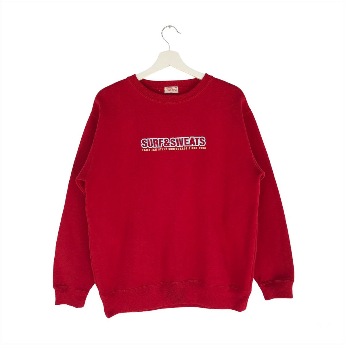 Vintage Surf & sweats hawaii surfboards crewneck sweatshirt Size US M / EU 48-50 / 2 - 1 Thumbnail