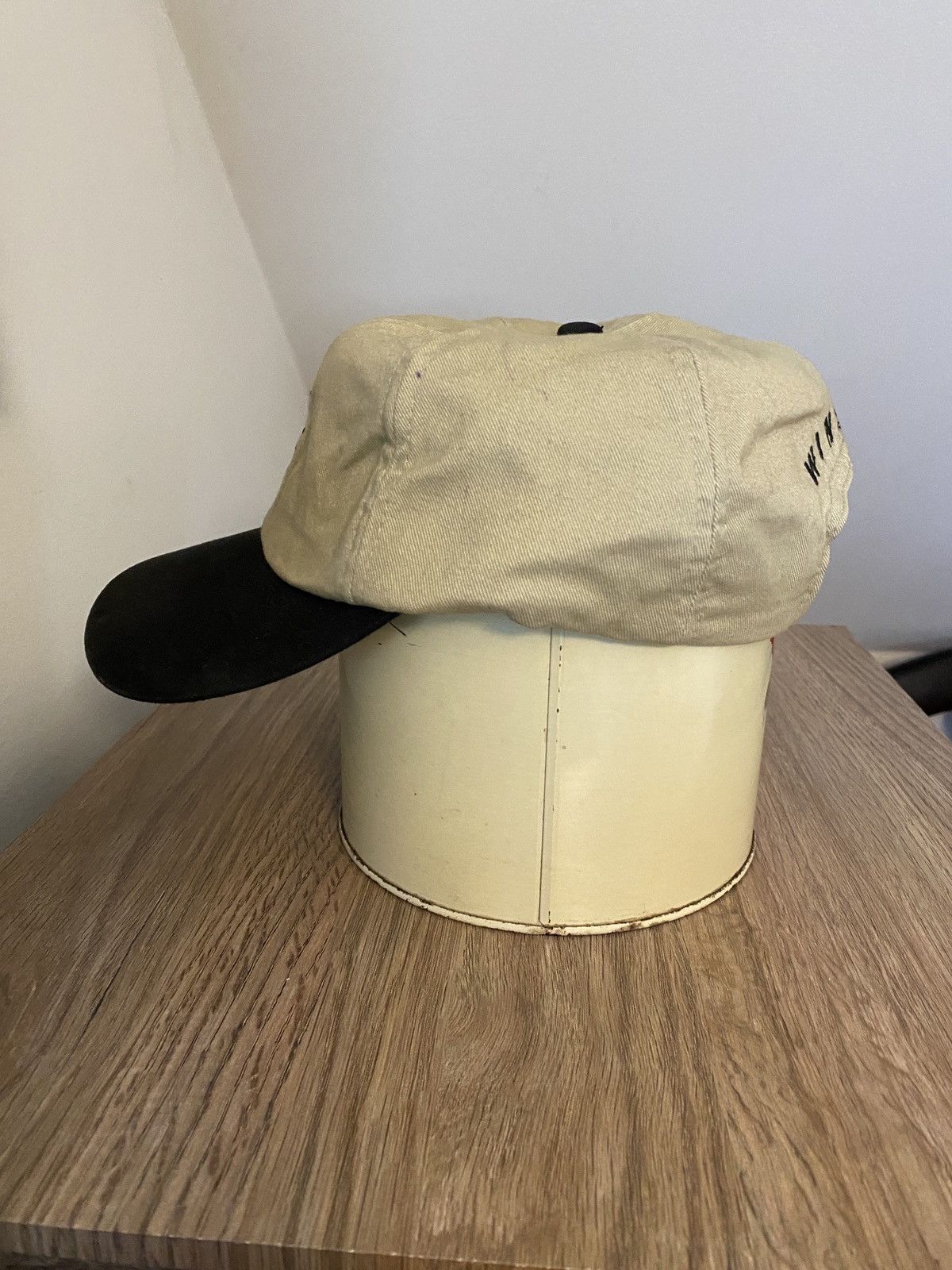 Vintage Vintage 90’s Winston Cigarettes No Bull Strapback Hat Cap Size ONE SIZE - 7 Thumbnail