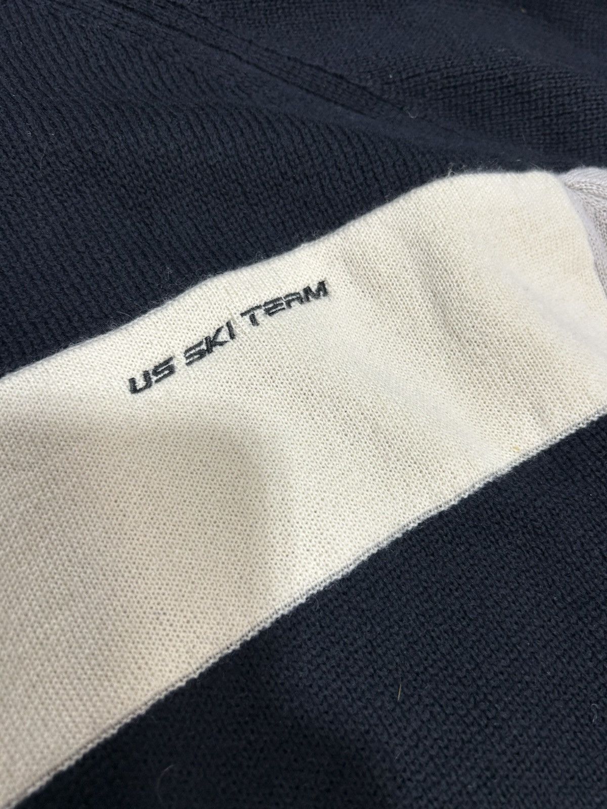 Vintage Y2K Tommy Hilfiger US Ski Team 1/4 Zip Pullover Fleece Size US XL / EU 56 / 4 - 3 Thumbnail