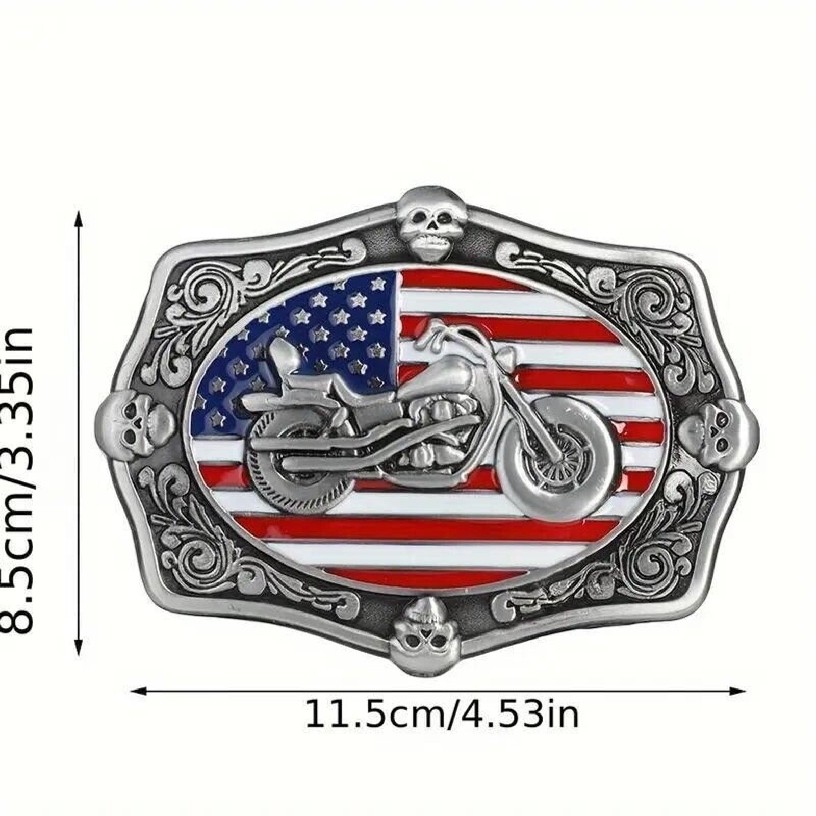 Other Skulls & V-Twin Motorcycle Belt Buckle Size ONE SIZE - 5 Thumbnail