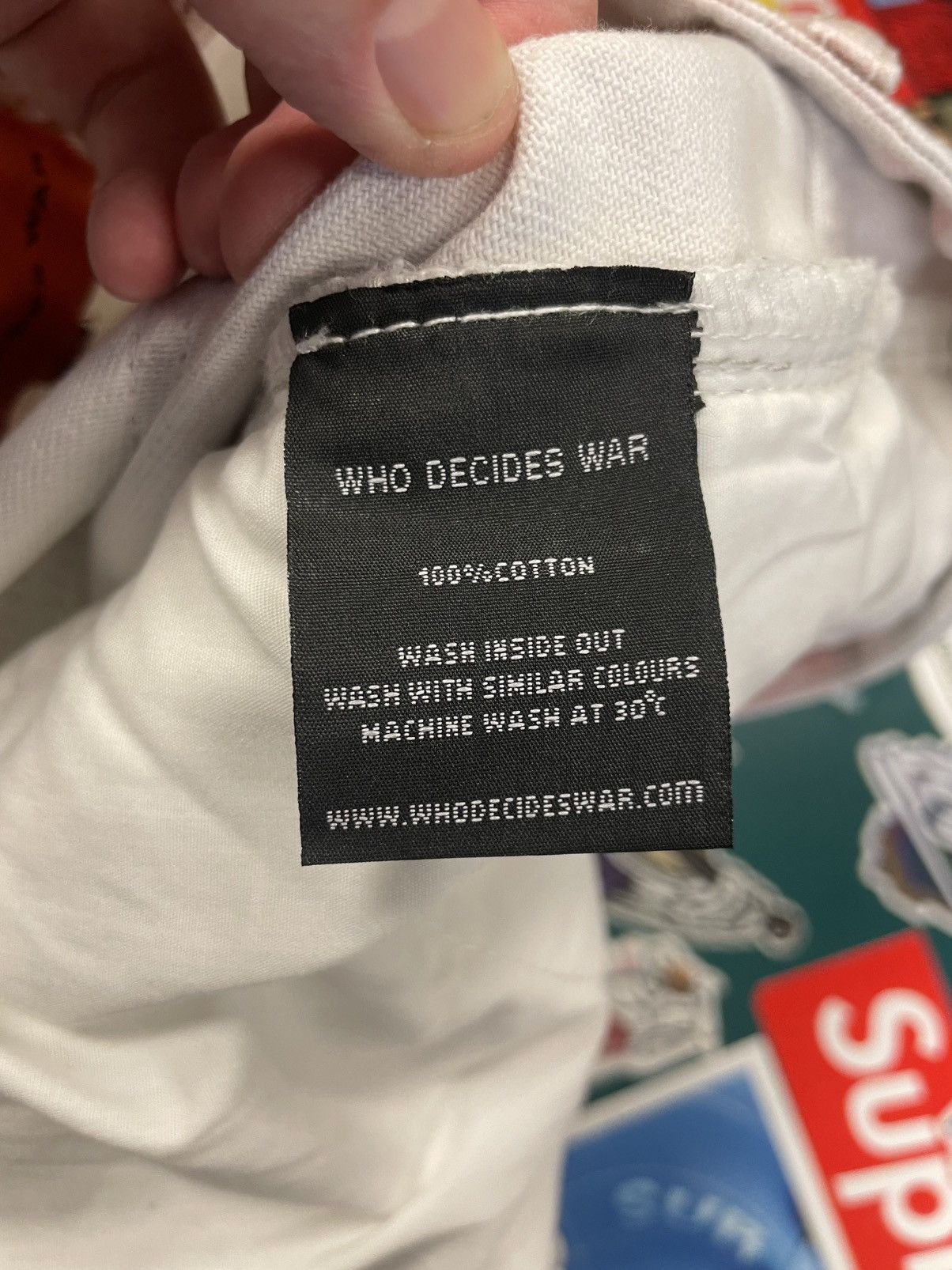 Who Decides War Who Decides War Jesus Denim Size US 30 / EU 46 - 7 Thumbnail
