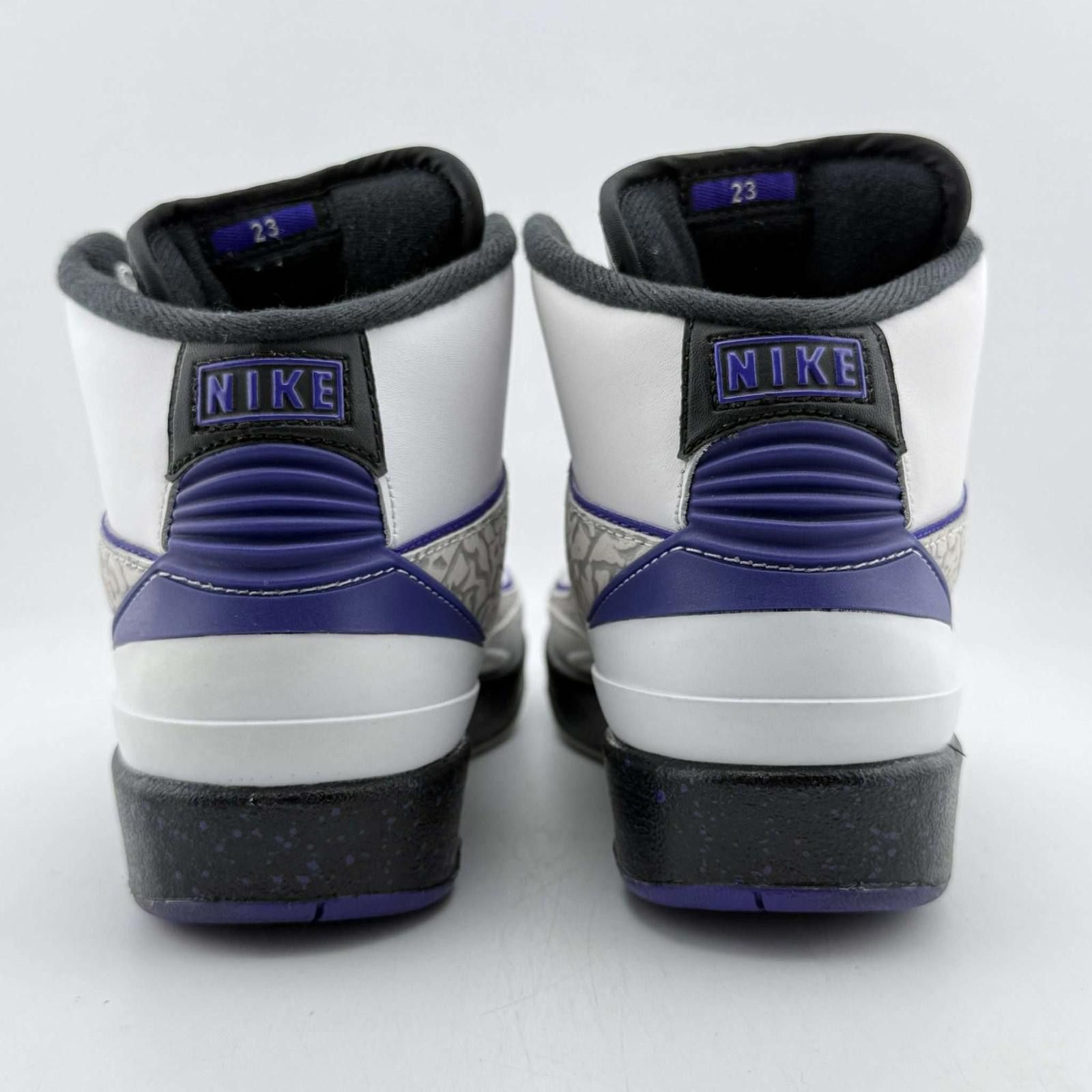 Nike Air Jordan 2 Retro BG Dark Concord 5Y Used OG Box 395718-153 Size US 5 / EU 37 - 5 Thumbnail