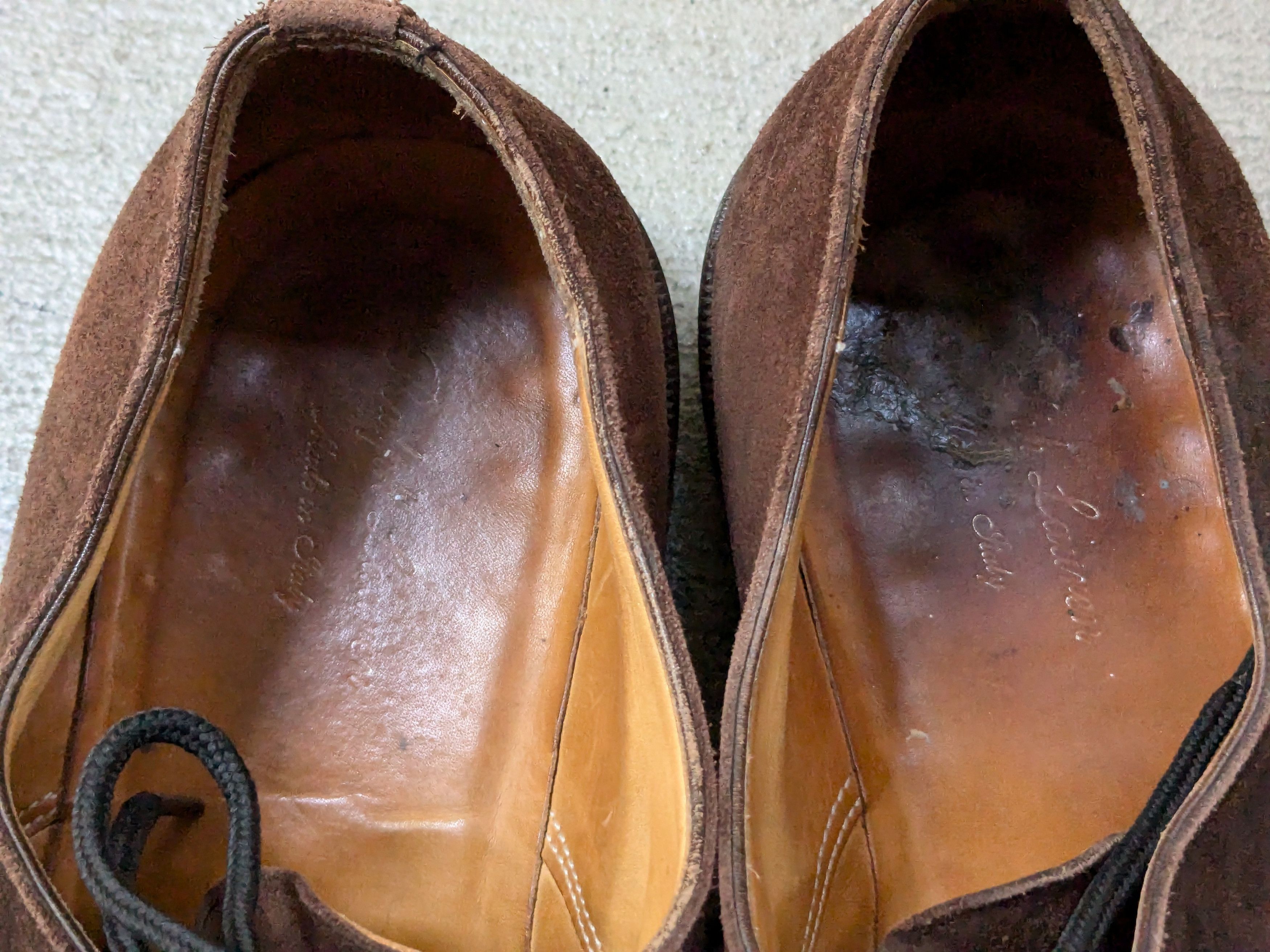 Ralph Lauren Purple Label Ralph Lauren Purple Label Suede Shoes Brown 11 D Derby Size US 11 / EU 44 - 8 Thumbnail