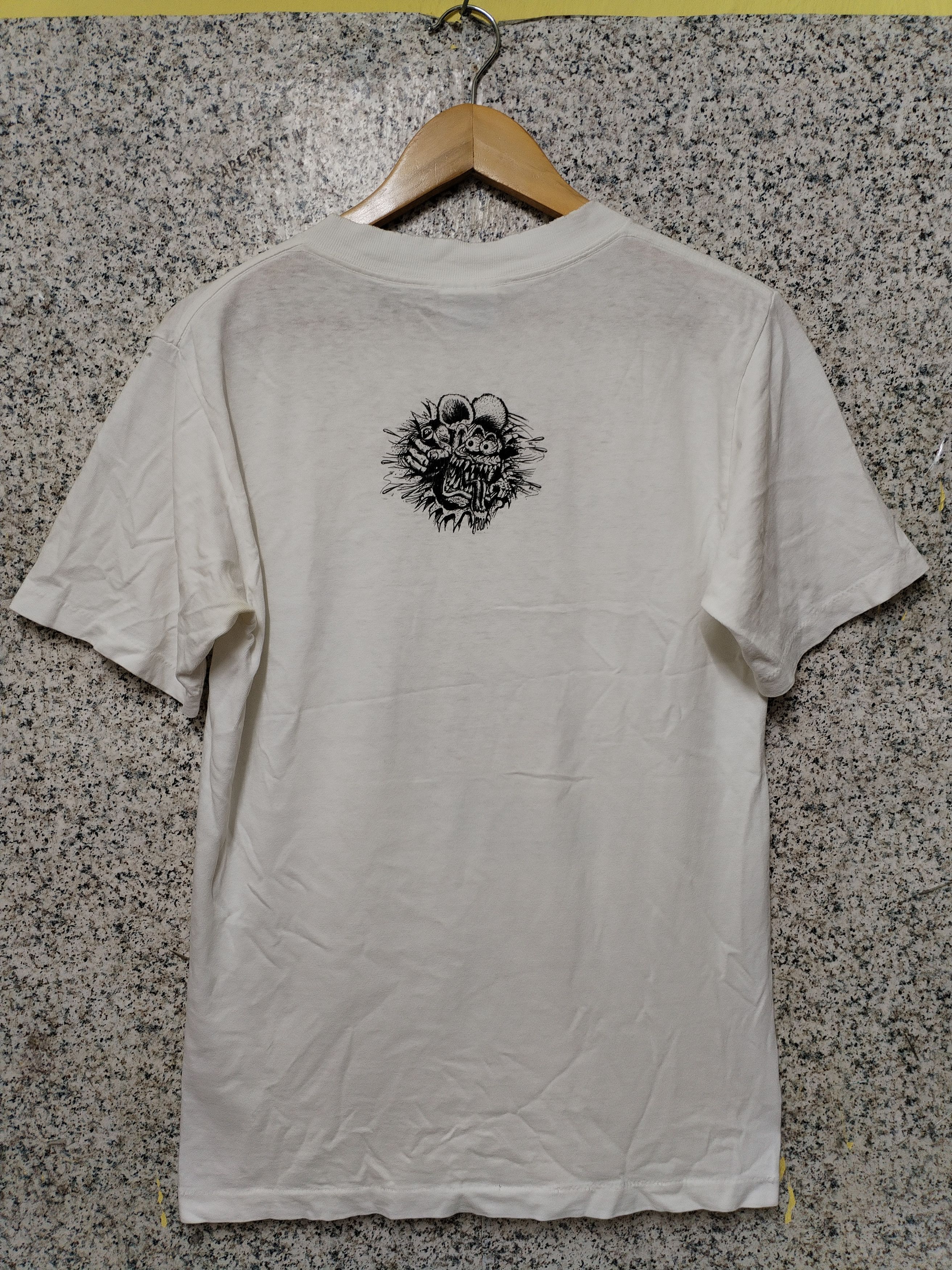 Vintage Thrashed Sun Faded Surfink Shirt Distressed Grunge Band Size US S / EU 44-46 / 1 - 2 Thumbnail