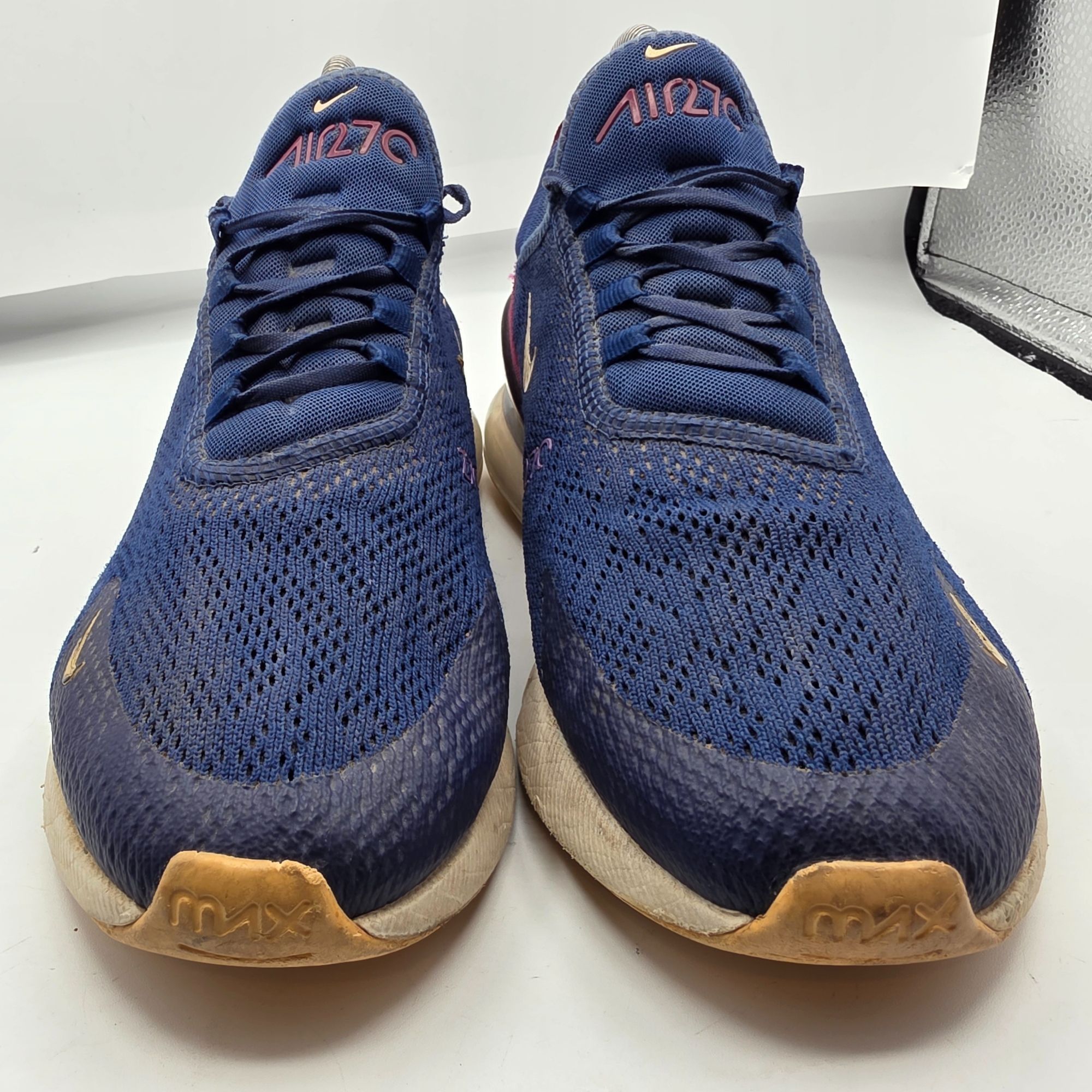 Nike Nike Air Max 270 Womens Size 7.5 Blue Void Purple Athletic S Size US 7.5 / IT 37.5 - 2 Thumbnail