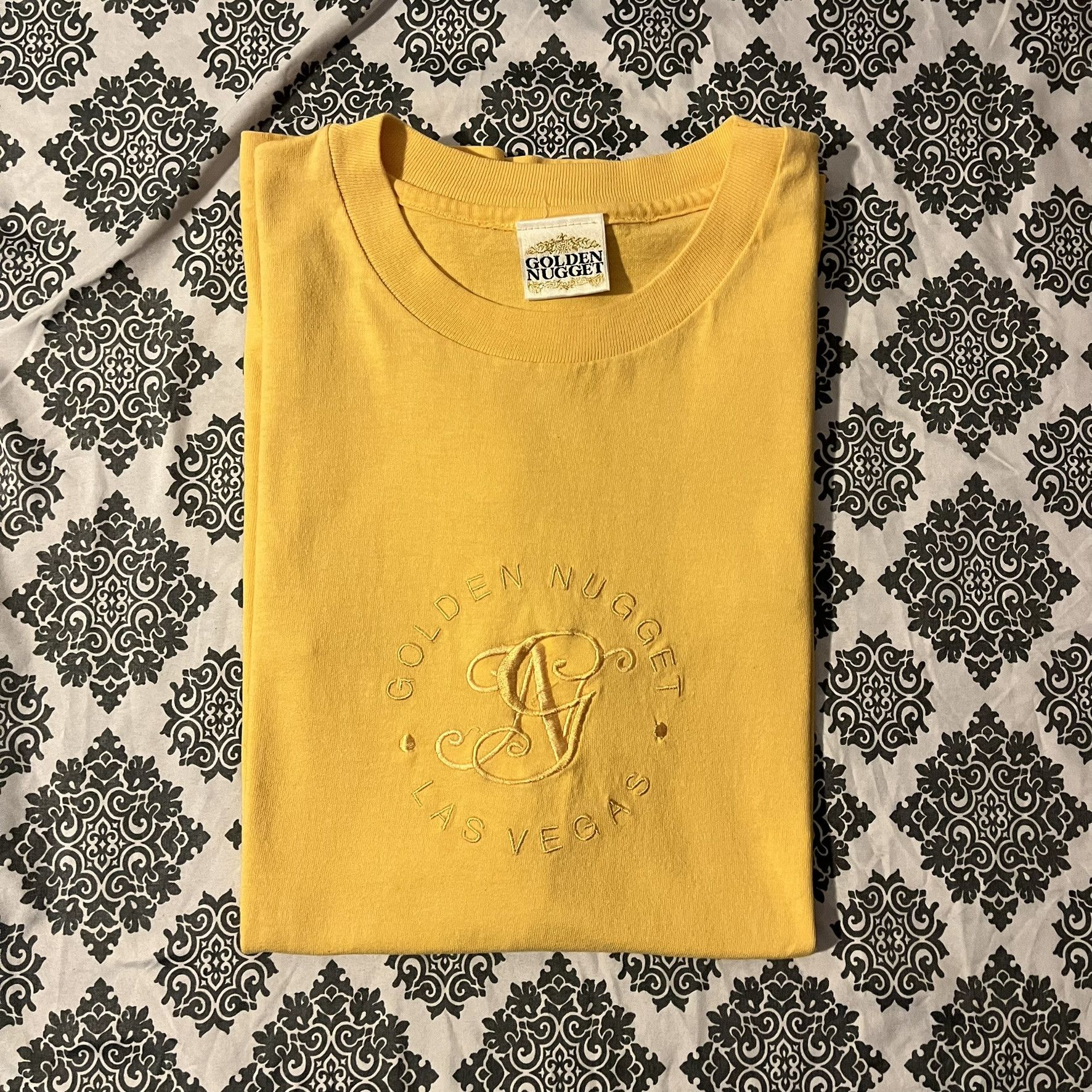 Vintage VTG 90s Golden Nugget Casino Las Vegas Single Stitch Tee Size US L / EU 52-54 / 3 - 1 Thumbnail