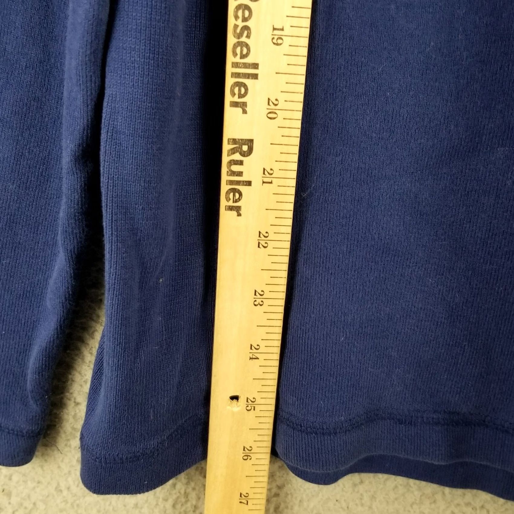 Banana Republic Banana Republic Sweater Shirt Men M Blue Striped V-Neck Pullover Knit Wool Blended Wool Mens Size M / US 6-8 / IT 42-44 - 3 Thumbnail