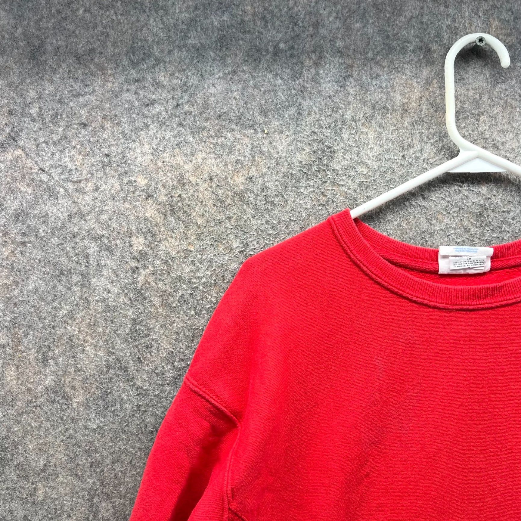 Champion VINTAGE Champion Sweatshirt Pullover Women S Red Fleece Reverse Weave 90s 2000s Comfort All Seasons Mens Womens Boys Girls Size S / US 4 / IT 40 - 7 Thumbnail