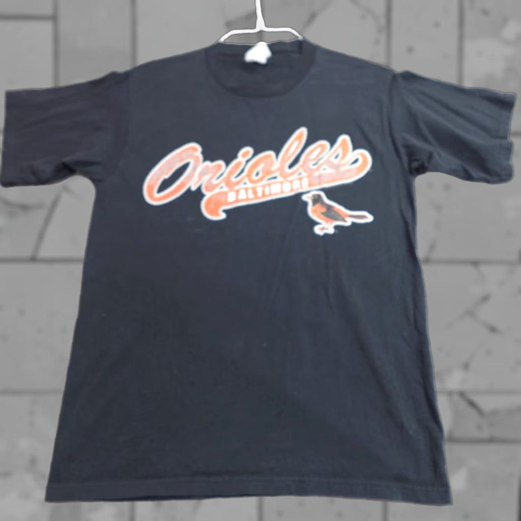 Vintage VINTAGE Baltimore Orioles Shirt Medium Black 2001 Mens M Black Orioles 2001 Shirt Size US M / EU 48-50 / 2 - 1 Thumbnail