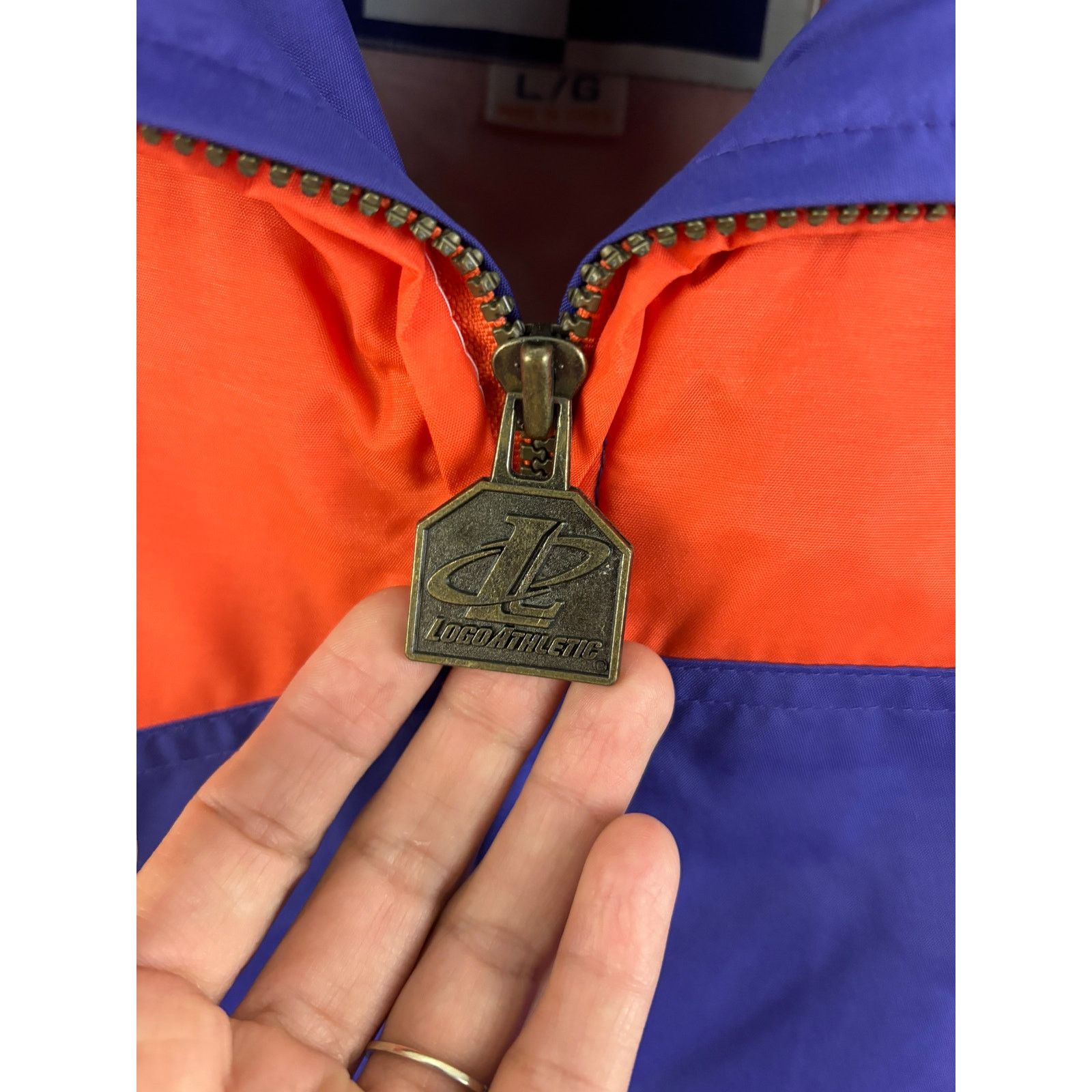 Logo Athletic Phoenix Suns NBA Sharktooth Windbreaker Jacket L NWT Vtg Size US L / EU 52-54 / 3 - 11 Thumbnail