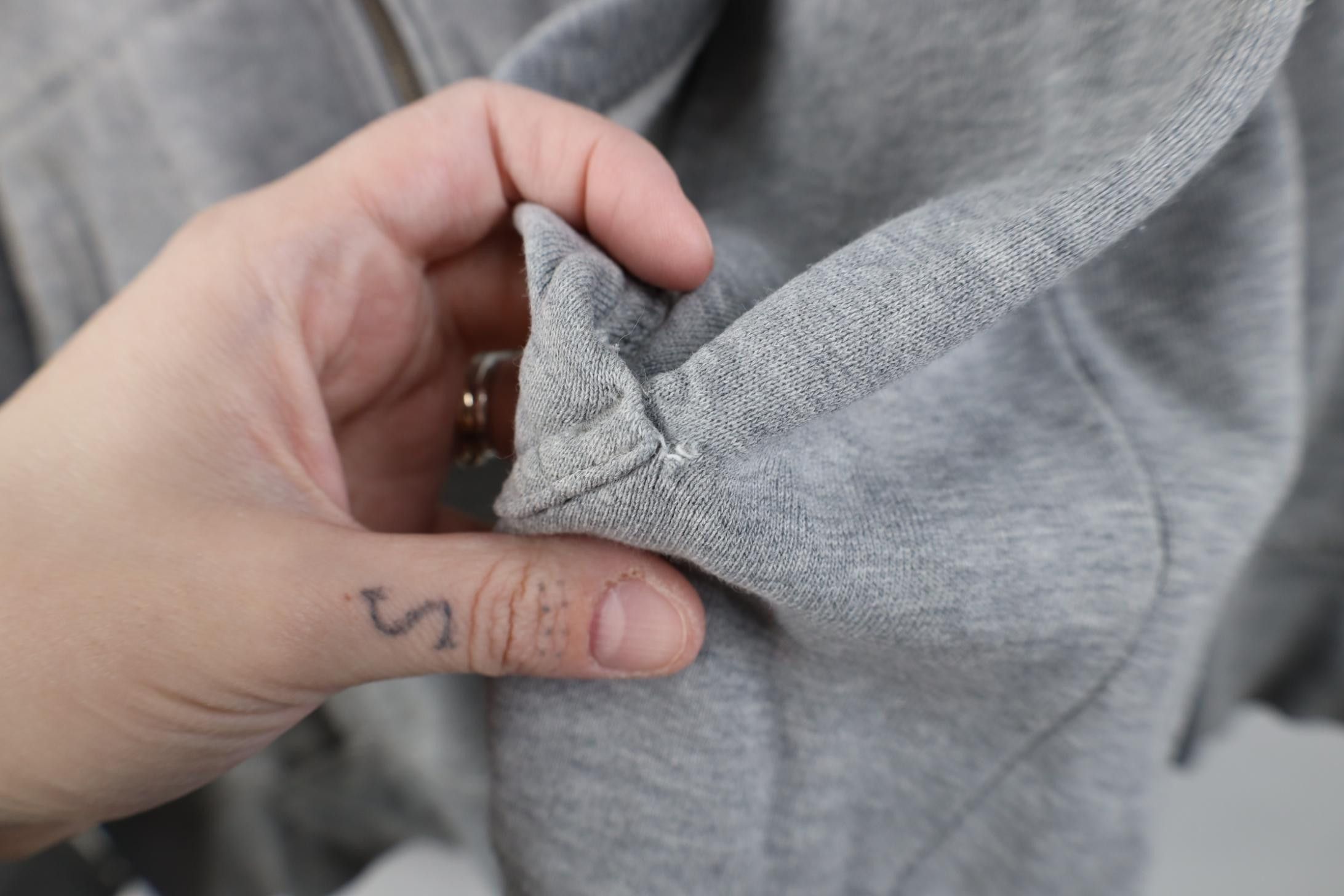 Vintage Vintage 90s Y2K Streetwear Full Zip Hoodie Sweatshirt Gray Size US XXL / EU 58 / 5 - 8 Thumbnail