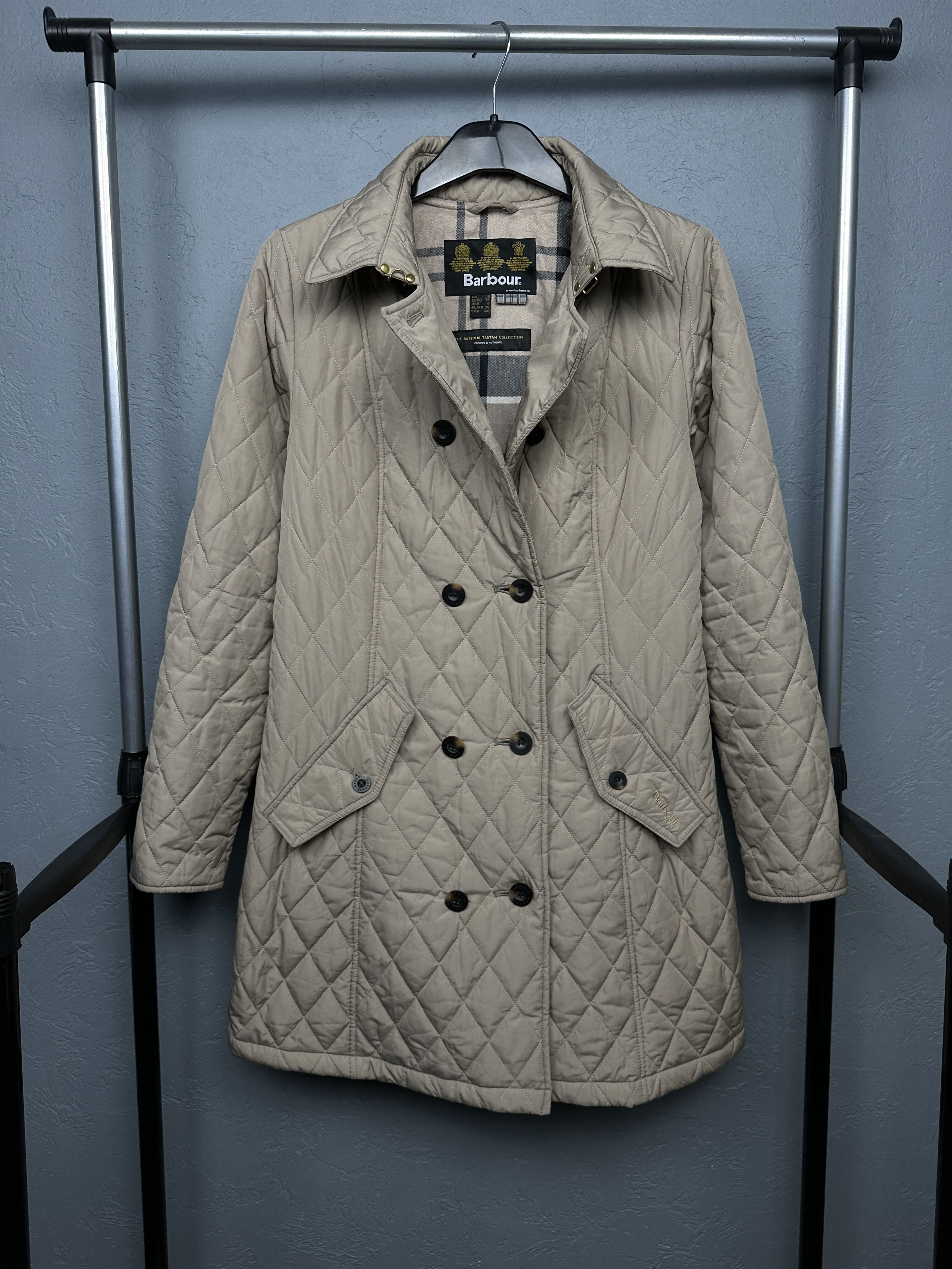 Barbour × Vintage Barbour Womens Vintage Cornell Quilted Jacket Size M / US 6-8 / IT 42-44 - 1 Thumbnail