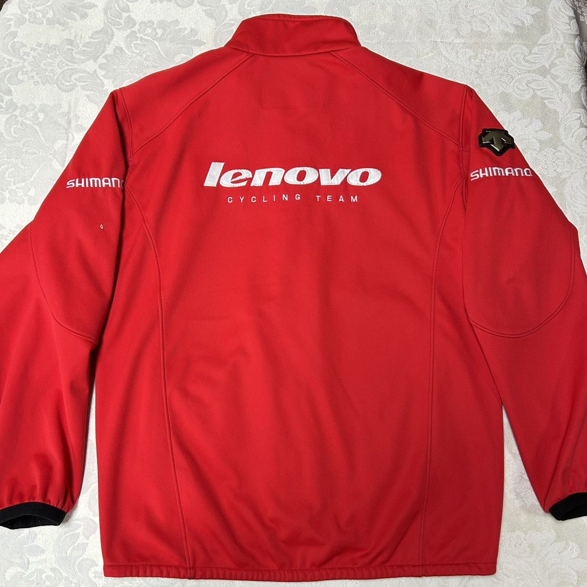 Descente DESCENTE Mens Red Water-Resistant Soft-Shell Jacket Small Size US S / EU 44-46 / 1 - 4 Thumbnail
