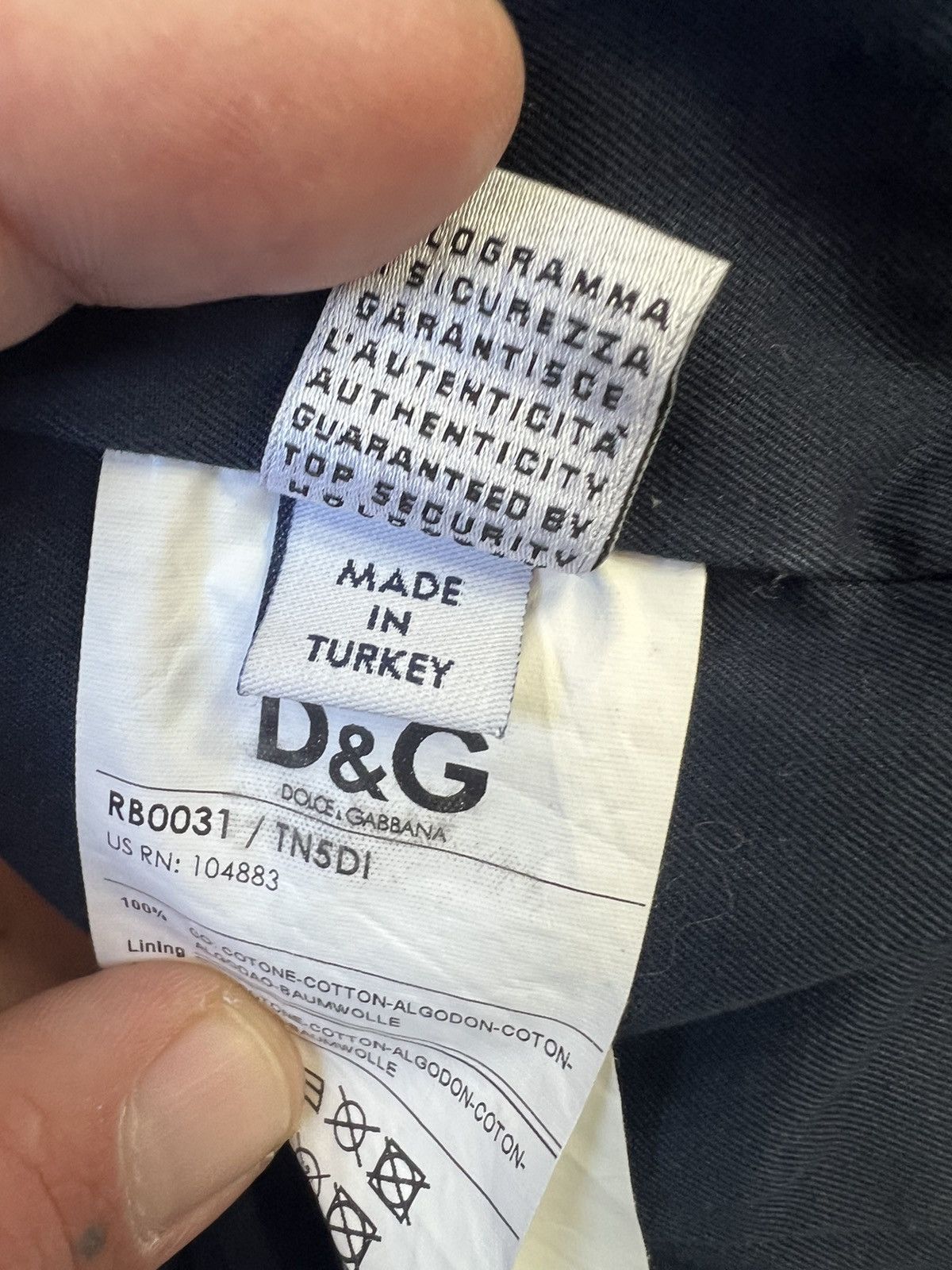 Dolce & Gabbana VINTAGE DOLCE GABBANA JACKET AVANTGARDE 90S Size US L / EU 52-54 / 3 - 10 Thumbnail