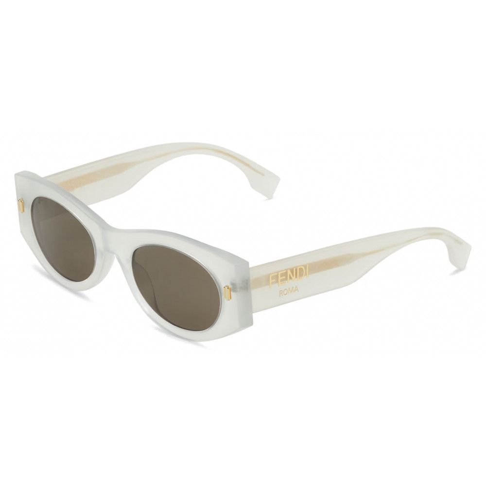 o1loc1c0824 Size: OS / Sunglasses in White Brown