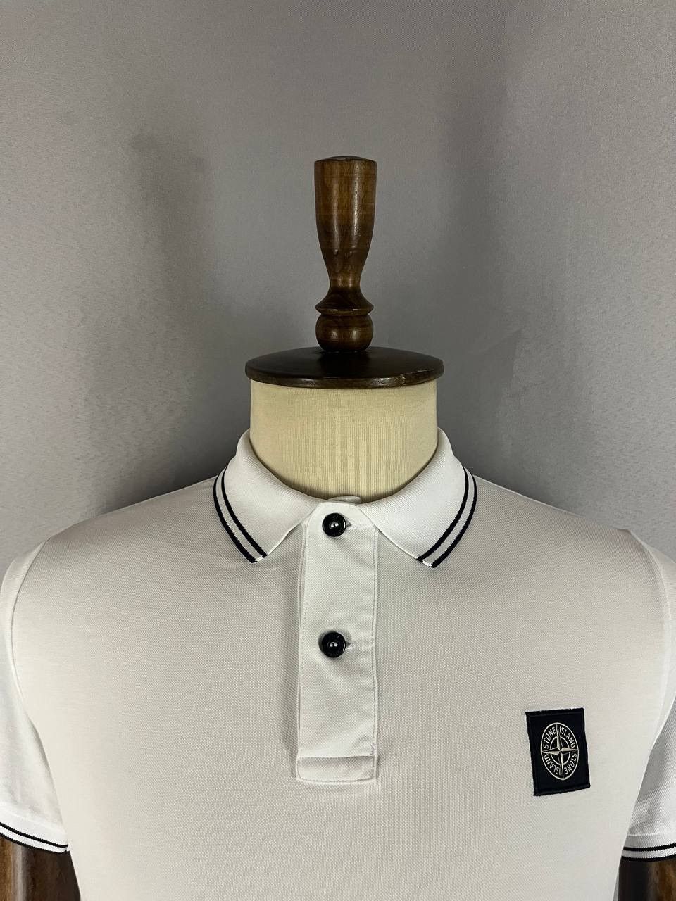 Stone Island Stone Island Polo Tee T Shirt White Size US M / EU 48-50 / 2 - 4 Thumbnail