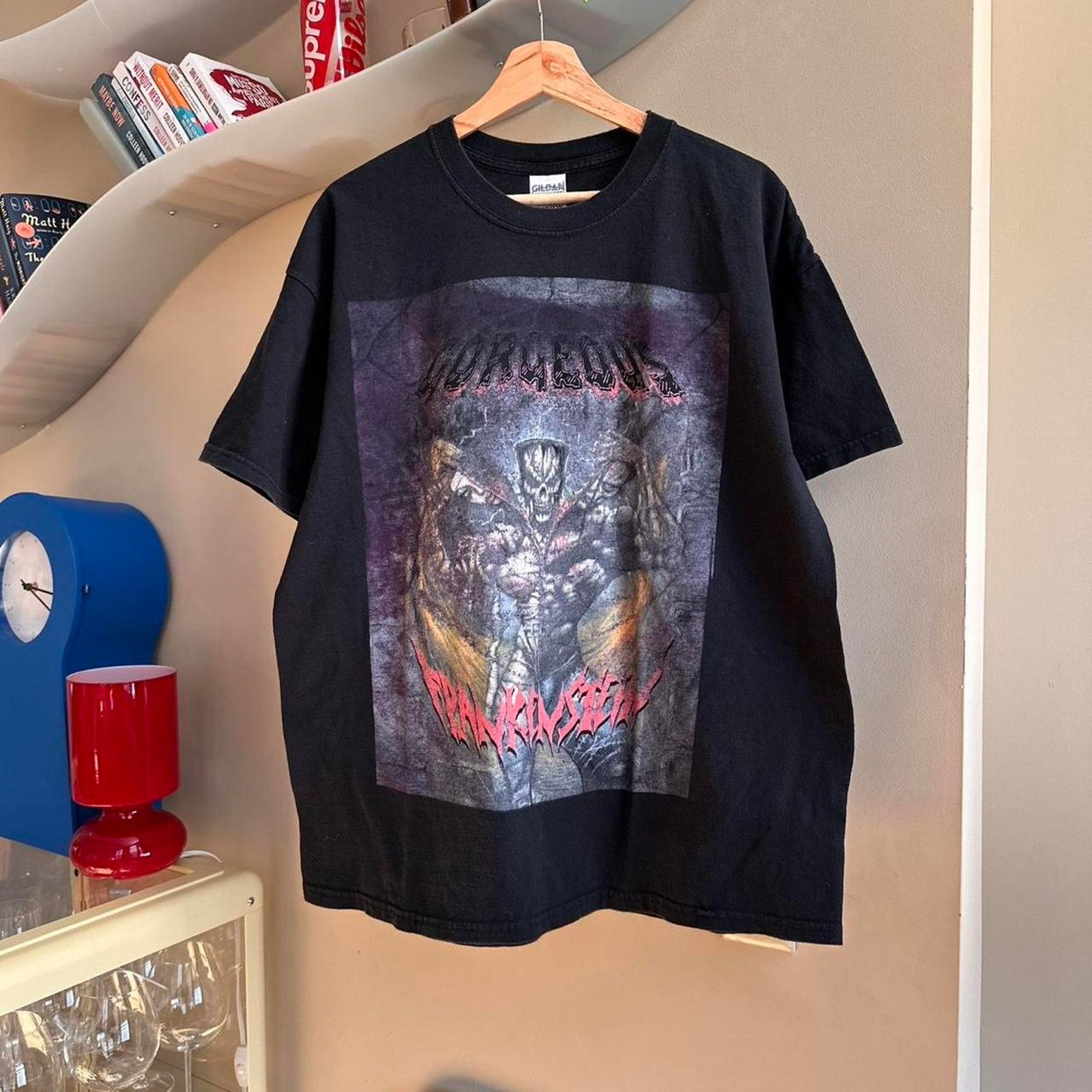 Band Tees × Vintage Vintage Gorgeous Frankenstein Band Shirt Size US XL / EU 56 / 4 - 1 Thumbnail