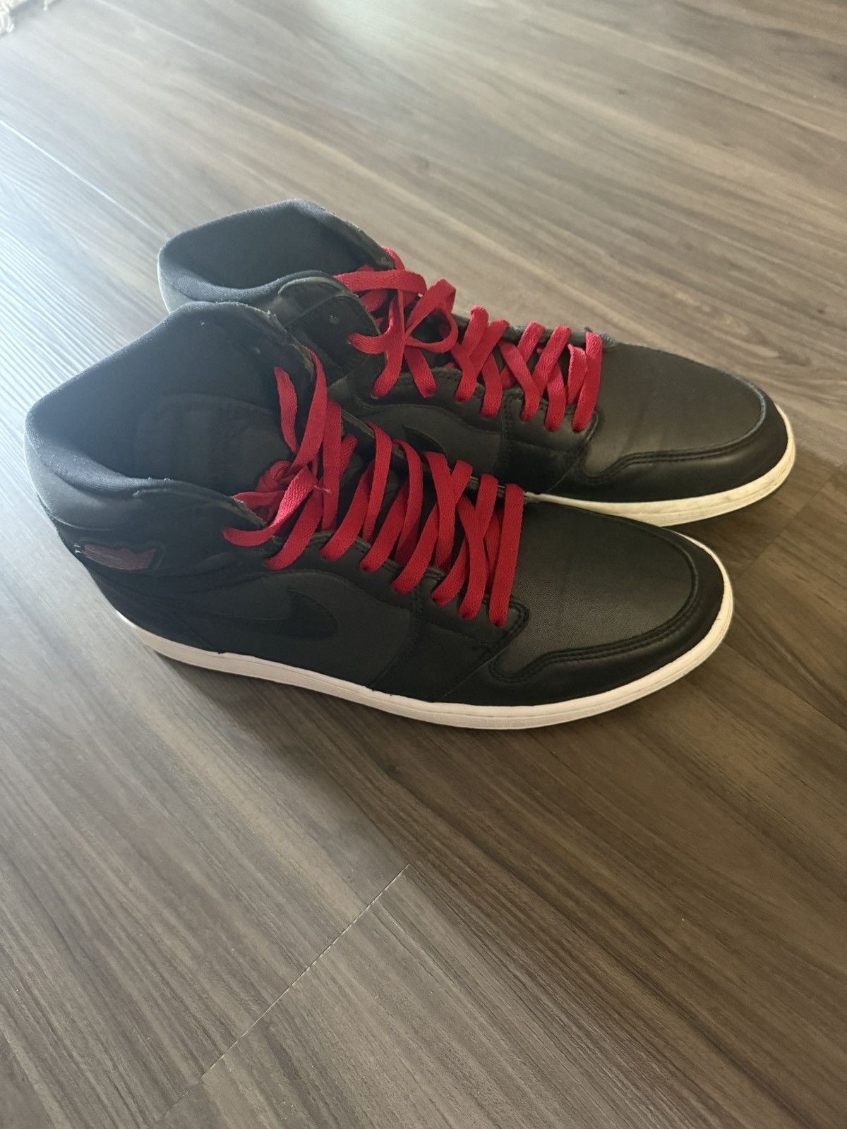 Nike Nike Air Jordan 1 Mid Black Gym Red Size 12 Men’s Sneakers Size US 12 / EU 45 - 2 Thumbnail