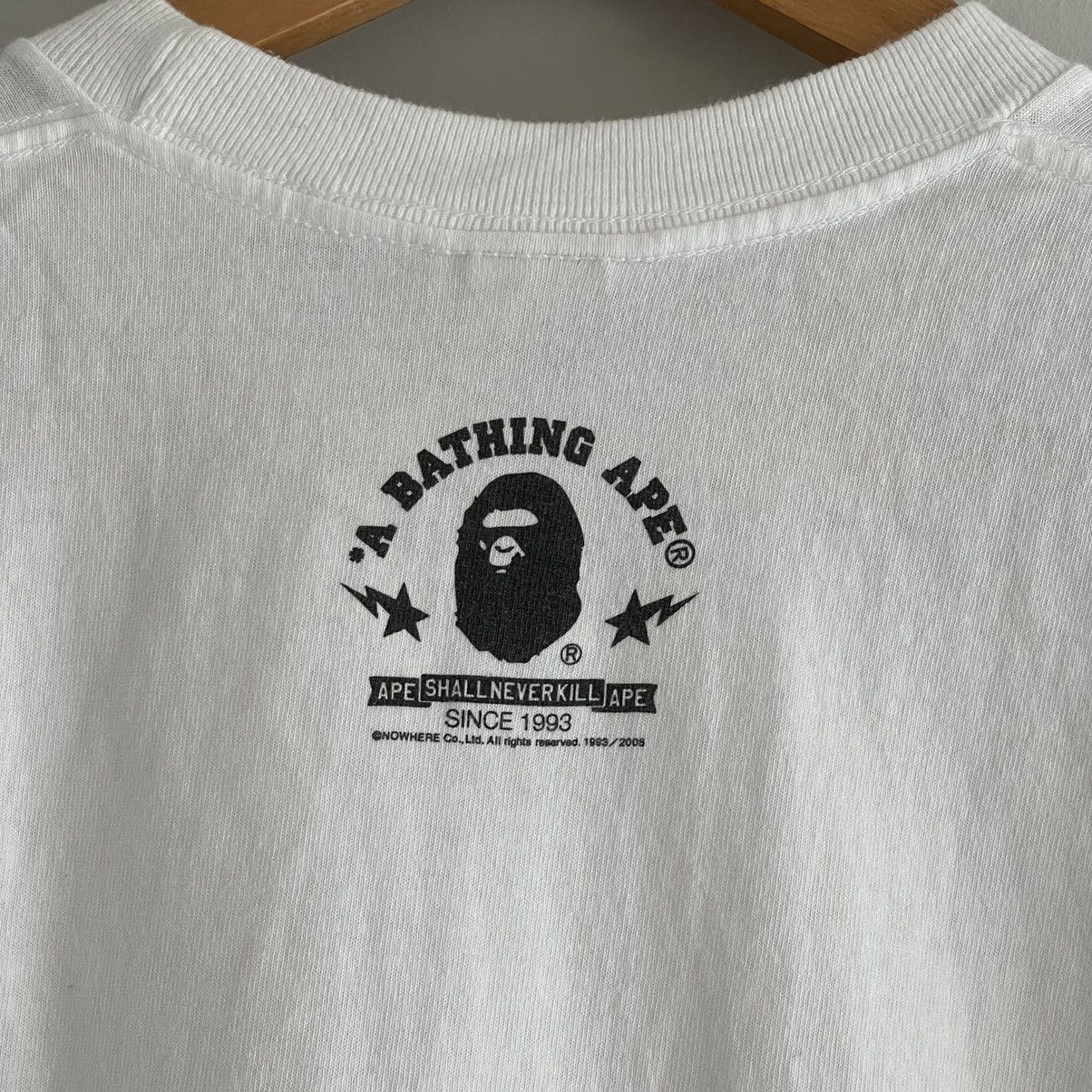 Bape OG Bape Baby Milo Shark Tee Size US M / EU 48-50 / 2 - 6 Thumbnail