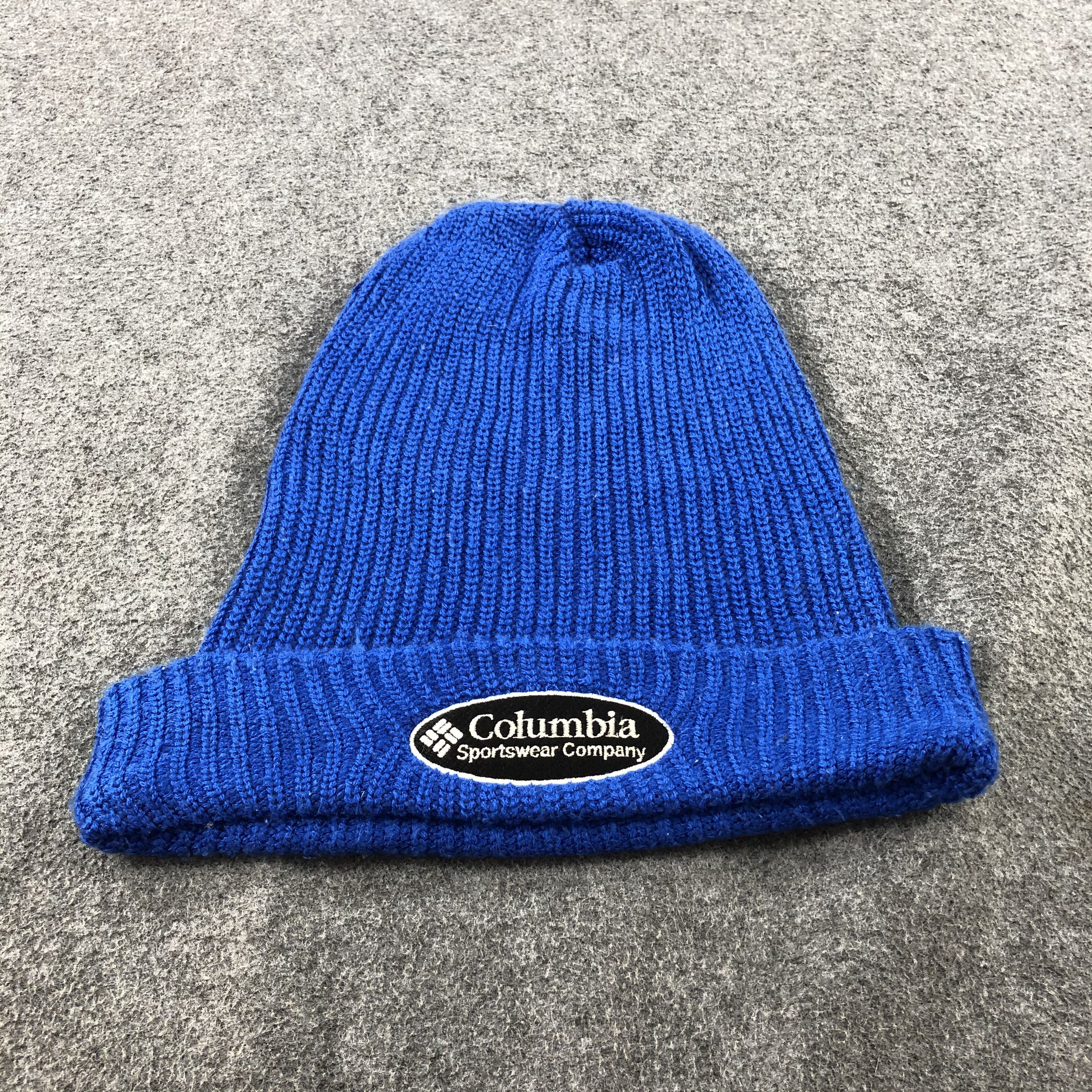 Columbia Columbia Blue Beanie Snowcap Snow Hat B457 Size ONE SIZE - 3 Thumbnail