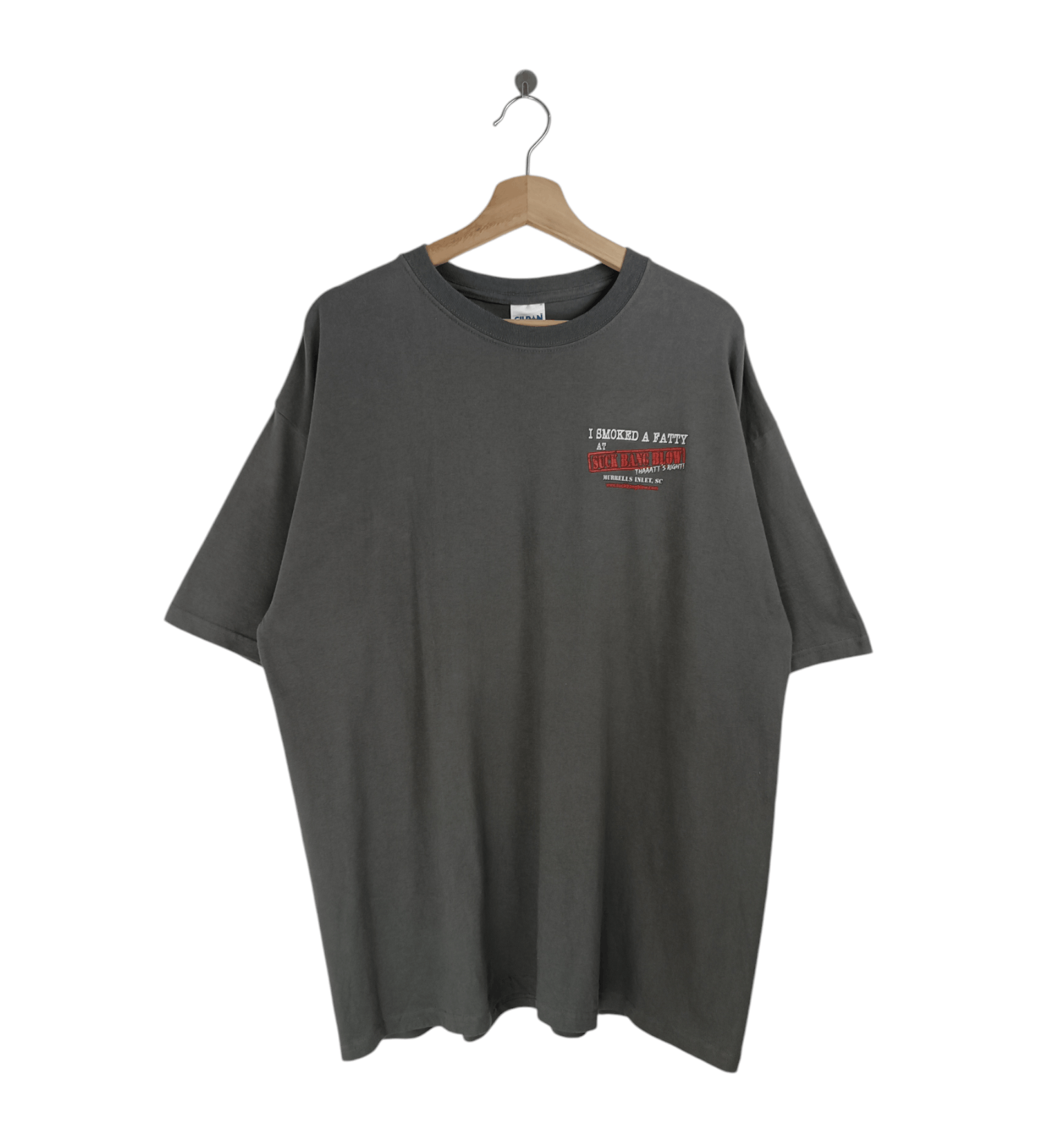 Vintage VINTAGE I REALLY SMOKE A FATTY AT SUCK BANG BLOW HUMOR FUNNY Size US XL / EU 56 / 4 - 2 Thumbnail
