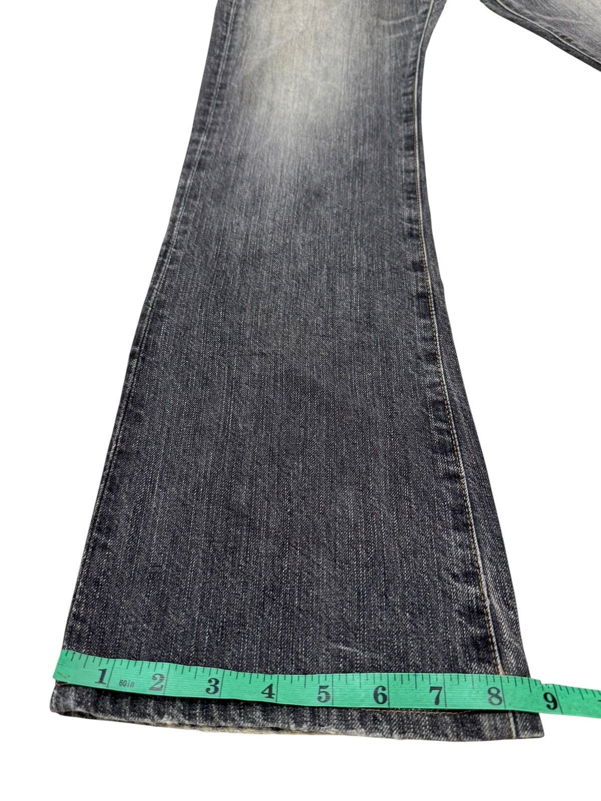 Edwin Flared Jeans Edwin 503 Japan Distressed Boot Cut Denim Size US 29 - 6 Thumbnail