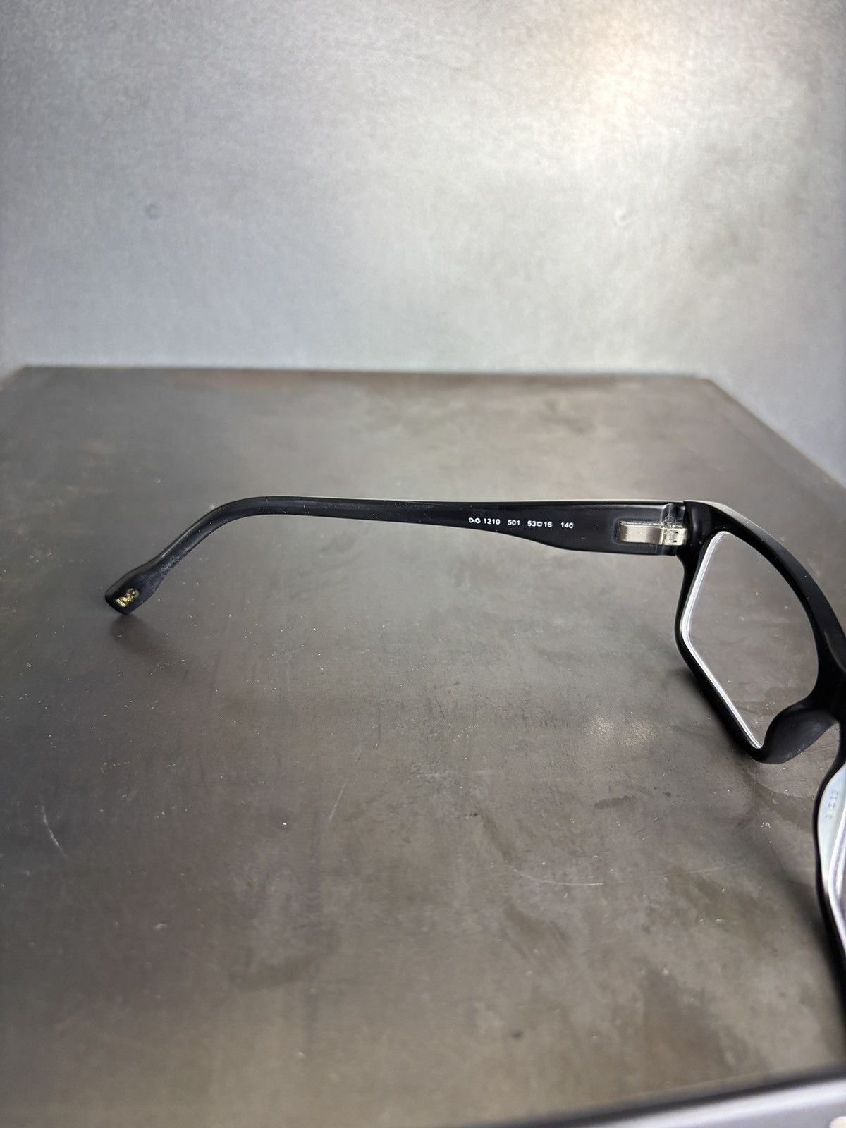 Dolce & Gabbana Dolce & Gabbana Glasses Frames D&G 1210 Bold Black Glasses Size ONE SIZE - 9 Thumbnail