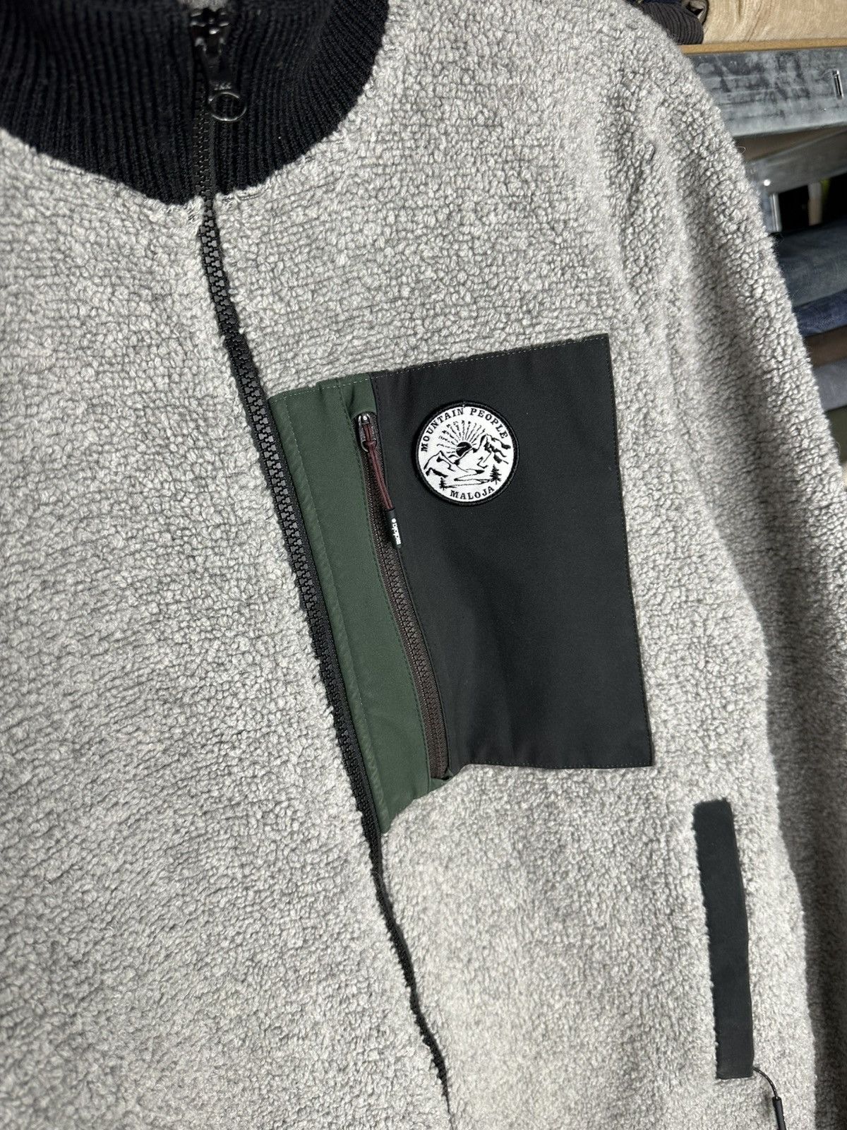 Maloja Maloja "Made for the Mountains" Men's Full-Zip Fleece Jacket Size US M / EU 48-50 / 2 - 3 Thumbnail