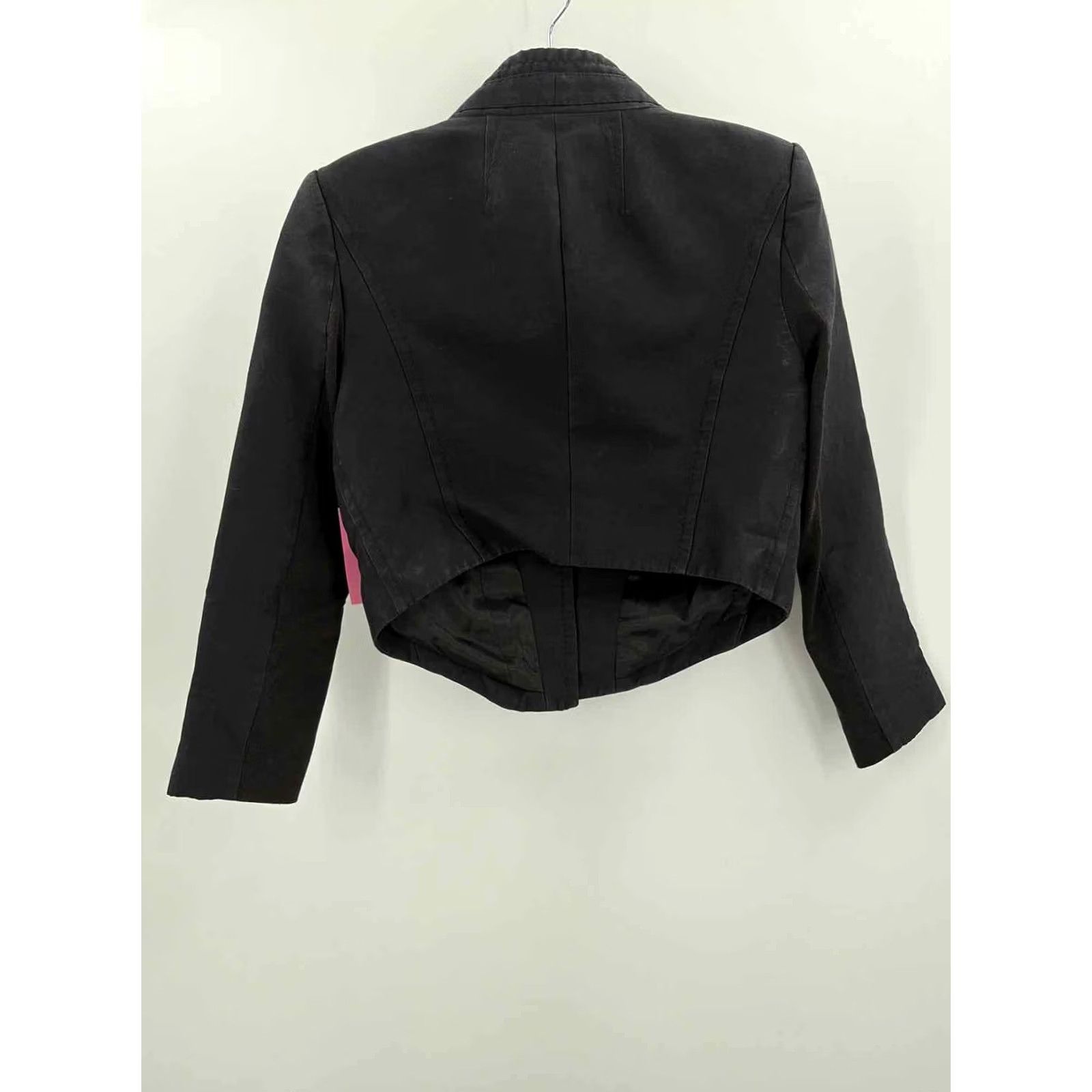 Vintage VINTAGE Pre-Owned BCBG Black Zip Up Jacket Small - Womens? Size S / US 4 / IT 40 - 3 Thumbnail