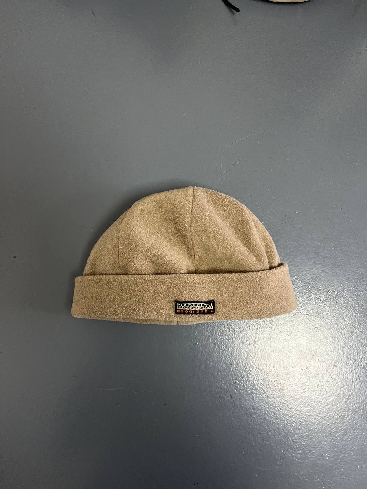 Napapijri Vintage Napapijri Geographic Fleece Hat Travel Mountain OS Size ONE SIZE - 10 Thumbnail