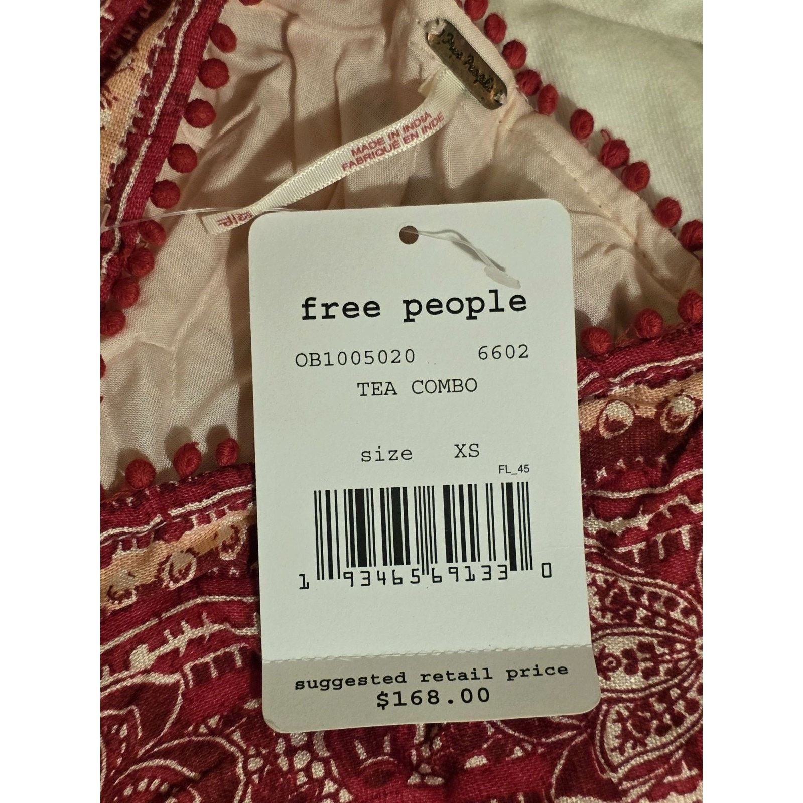 Free People Free People My Love Mini Dress XS NWT Size XS / US 0-2 / IT 36-38 - 2 Thumbnail