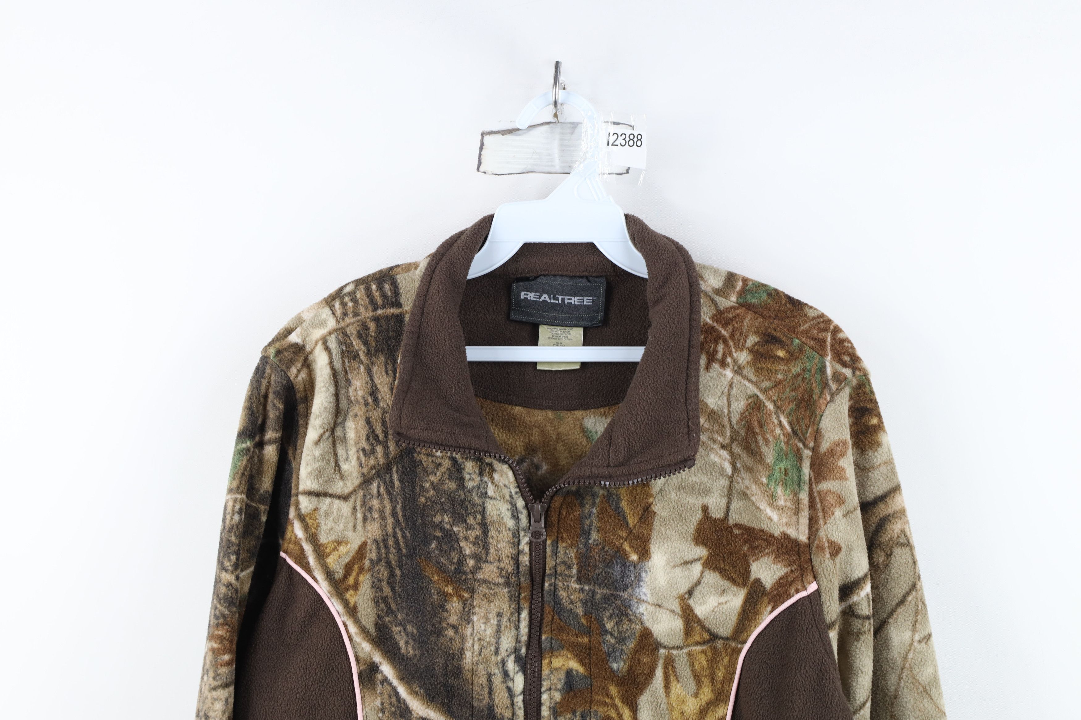 Vintage Vintage Y2K Streetwear Camouflage Half Zip Fleece Jacket Size L / US 10 / IT 46 - 2 Thumbnail